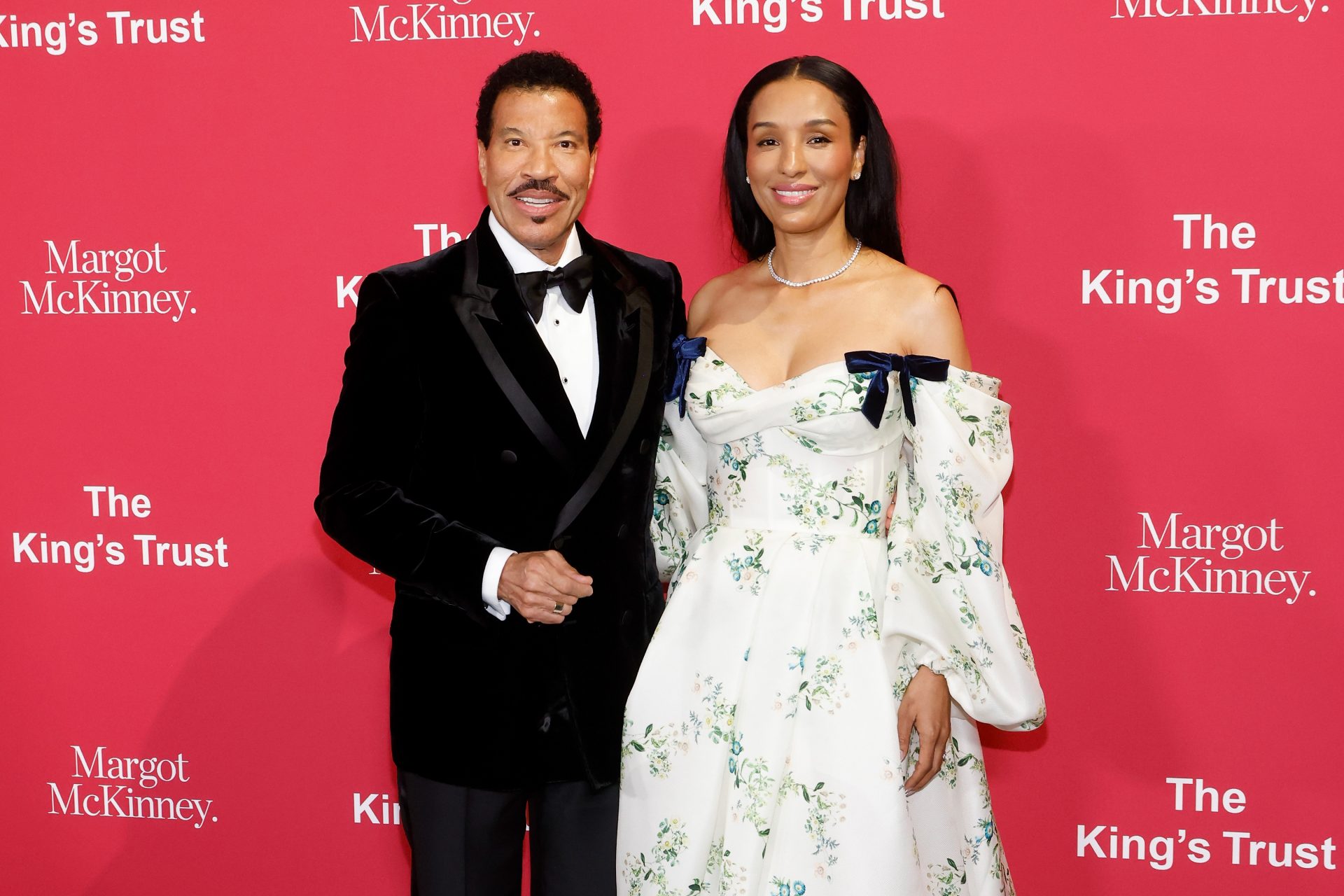 Lisa Parigi and Lionel Richie at the King's Trust Global Gala
