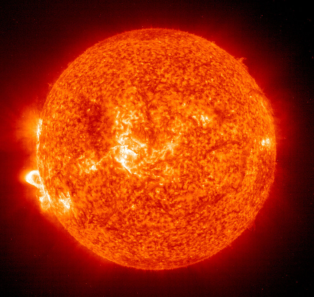 Las manchas solares son como enormes volcanes que hacen erupción 