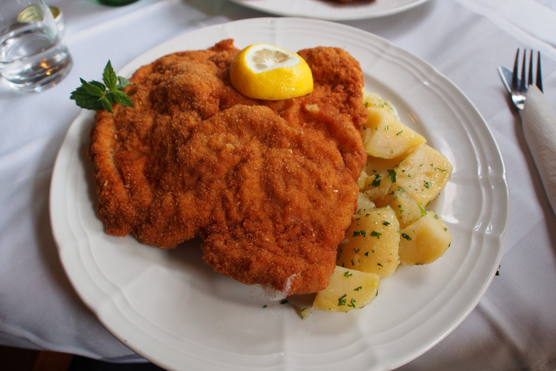 Viena, Austria - Wiener Schnitzel