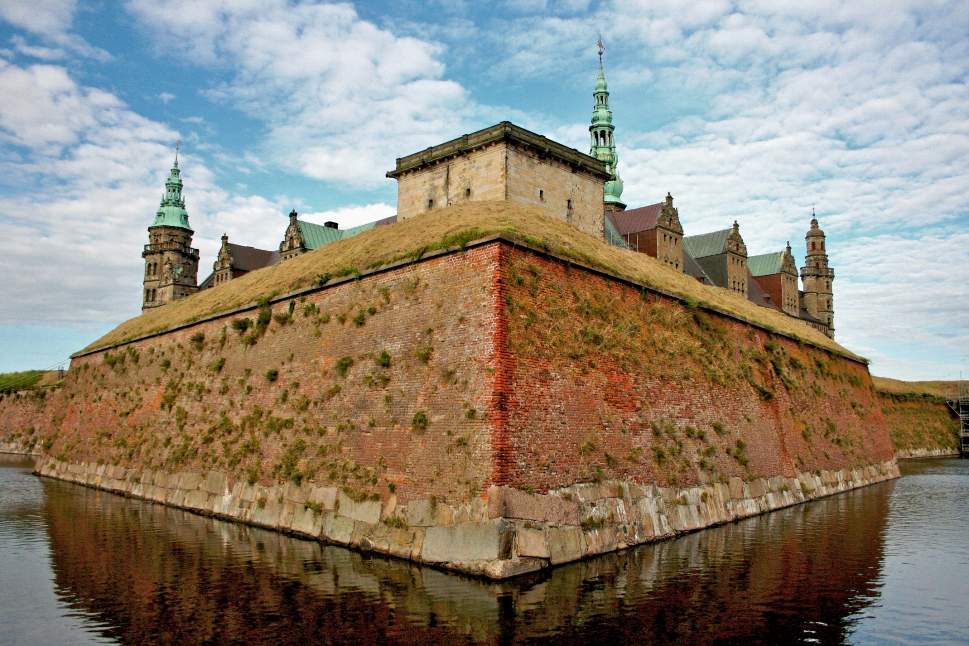 Castillo de Kronborg , Øresund, Dinamarca