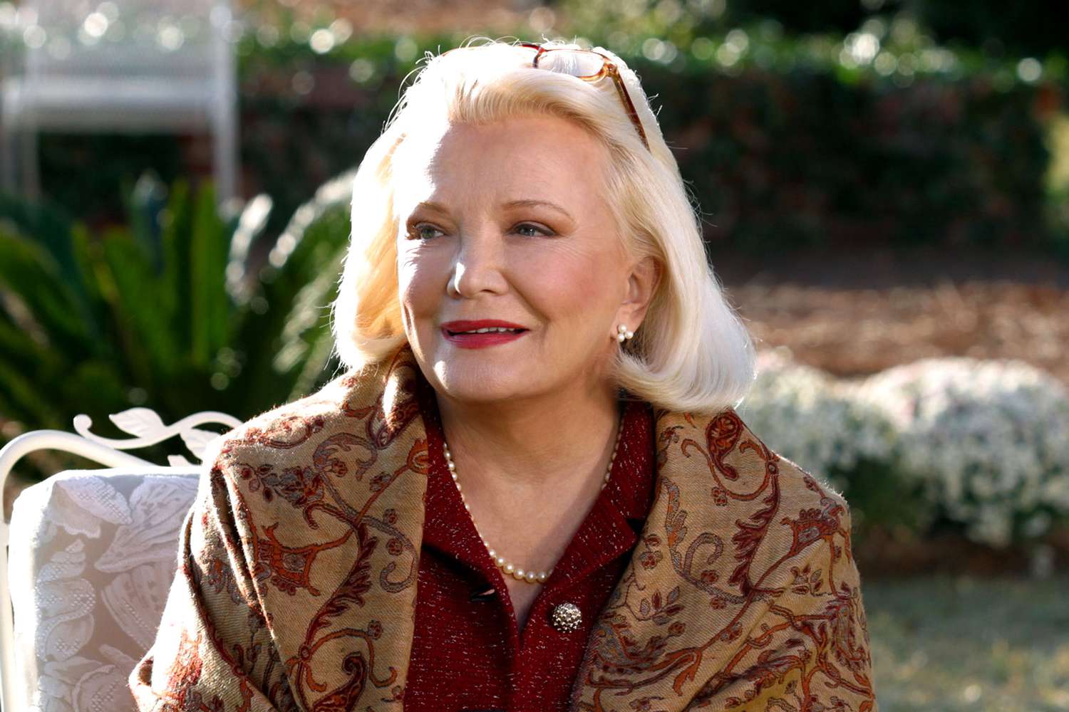 Just like her character in 'The Notebook', Gena Rowlands has Alzheimer's