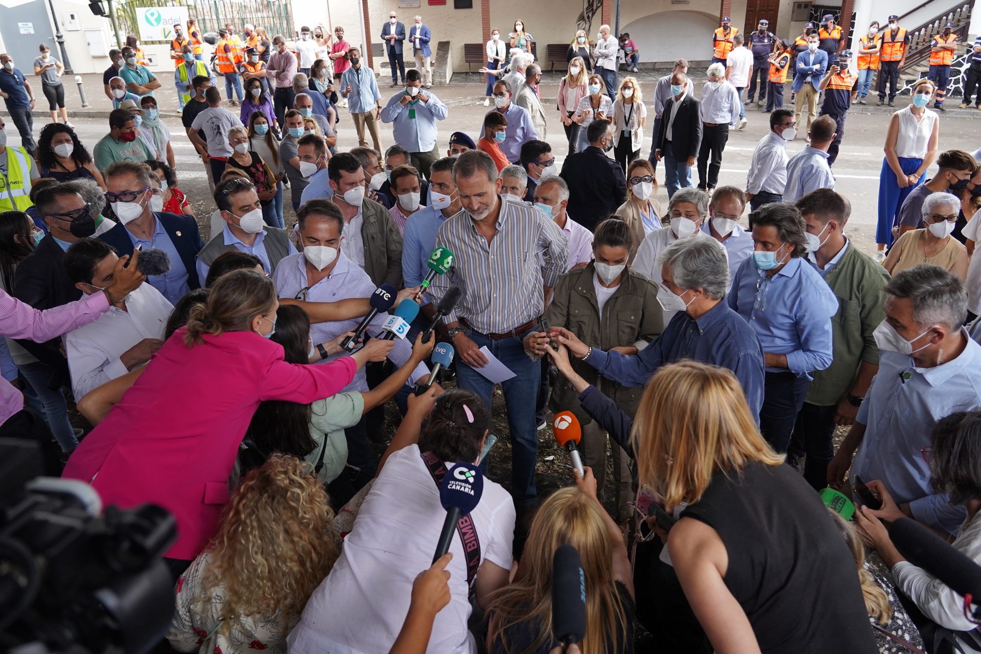 Apoyo a las víctimas del volcán de La Palma