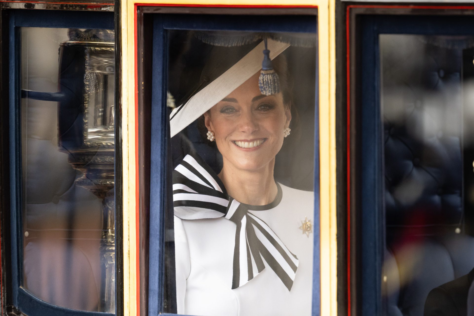 Kate Middleton's dazzling hats: a close-up of Catherine, Princess of Wales