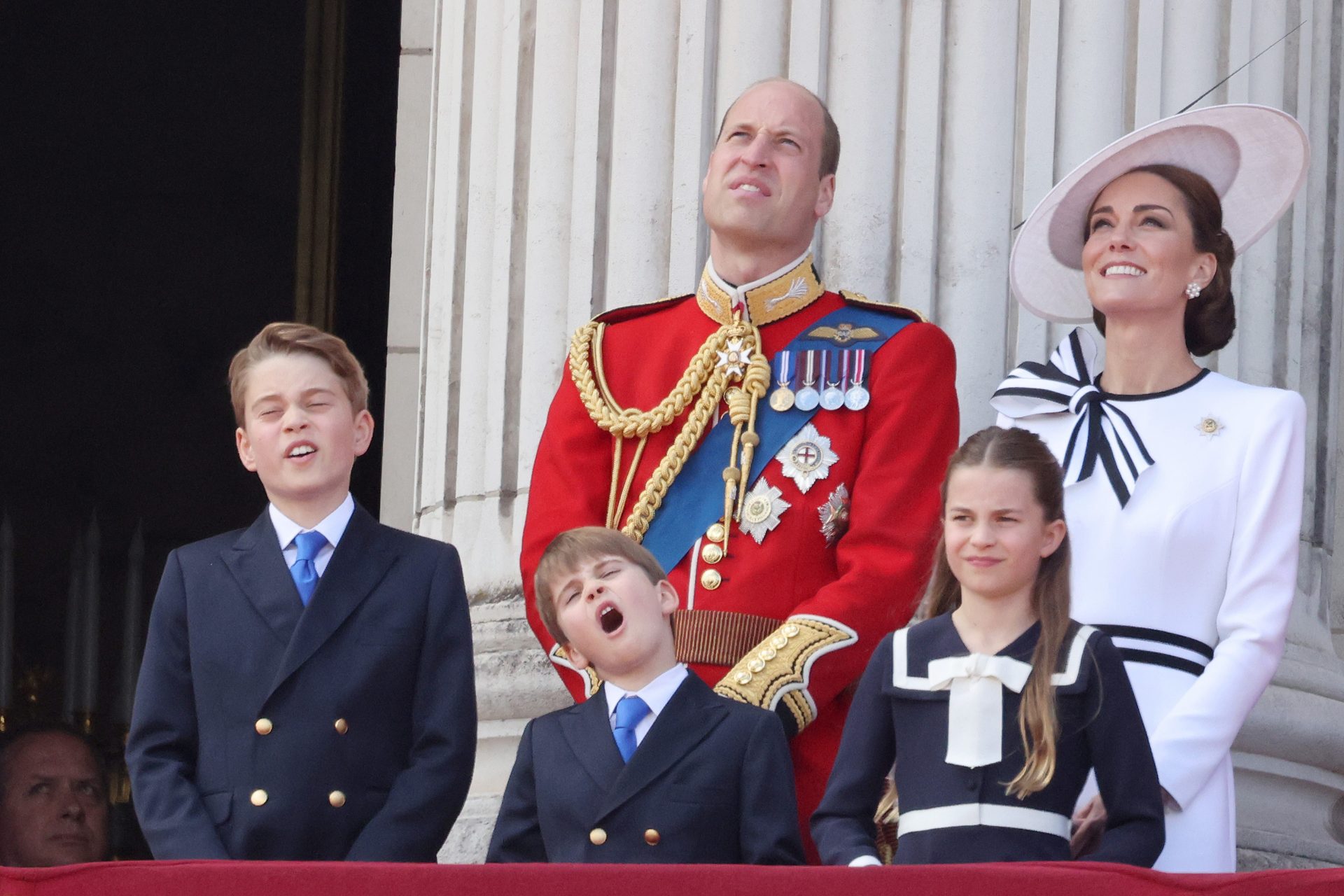 Royals, Radiance and Rain: top photos of Trooping the Colour 2024