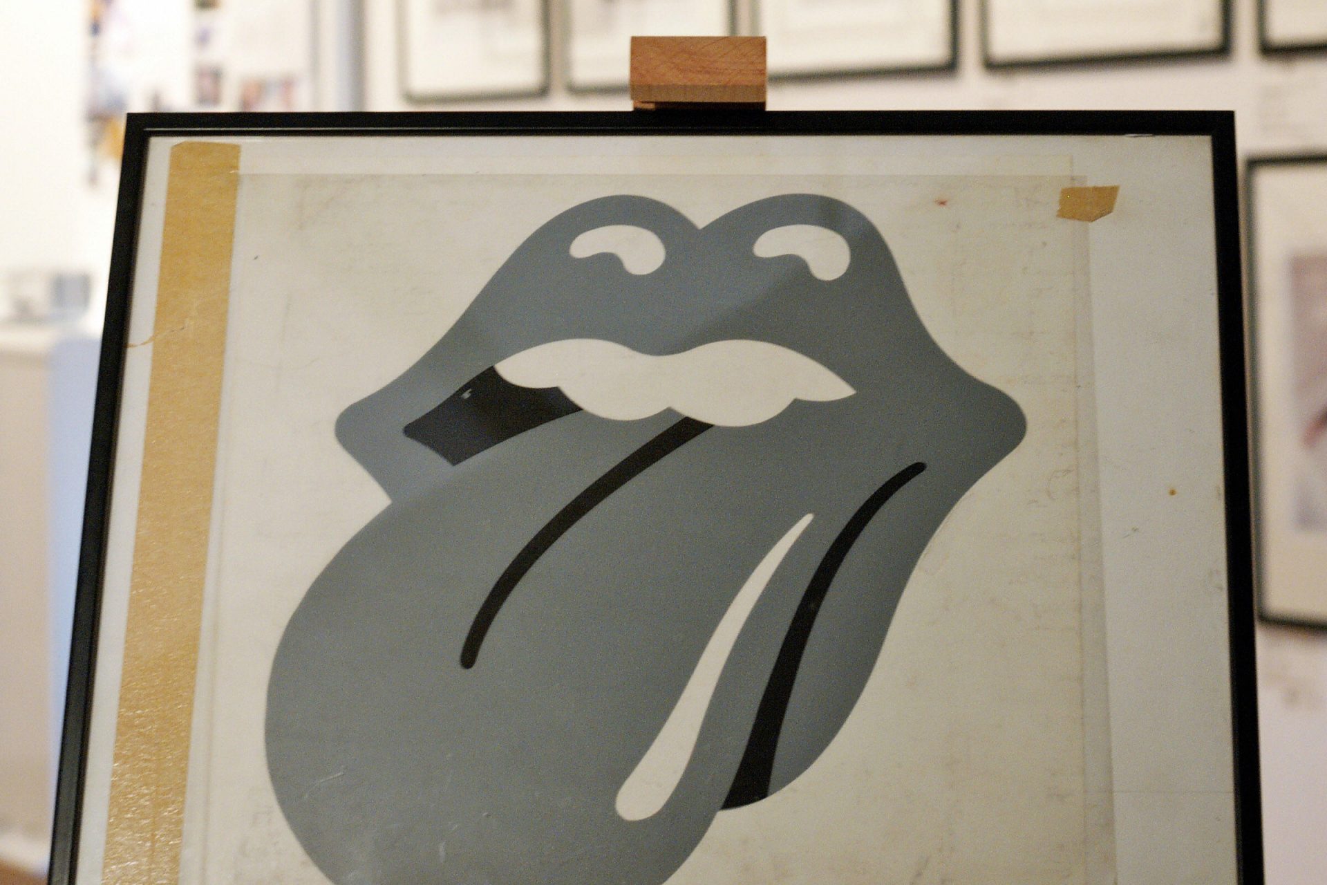 El nacimiento del logo de Rolling Stones Records