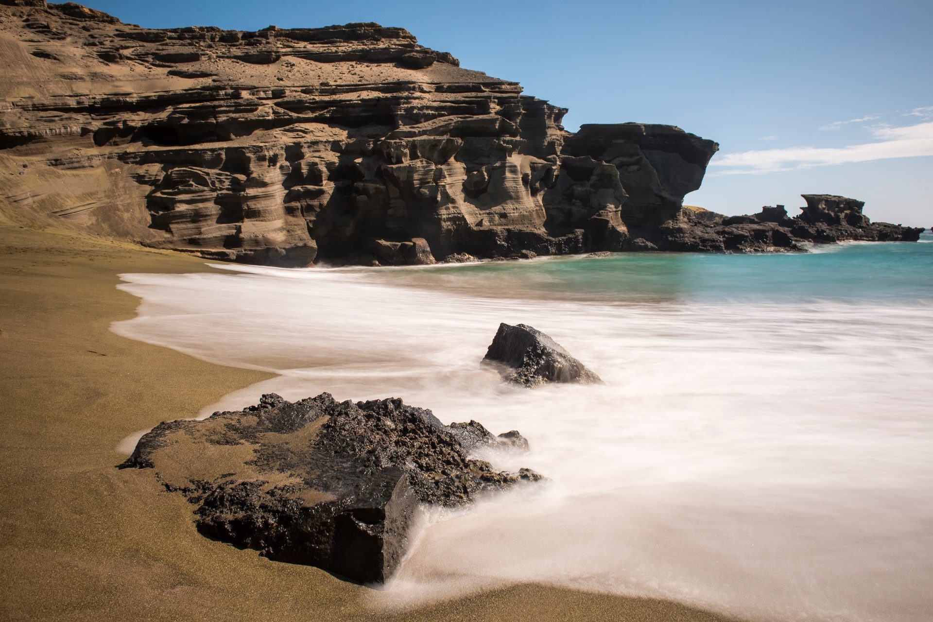 Playa Papakolea, Hawai