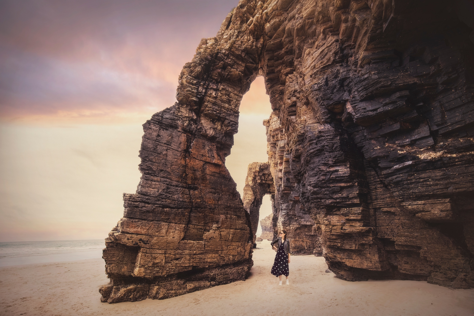 Playa de las Catedrales, Galicia, España