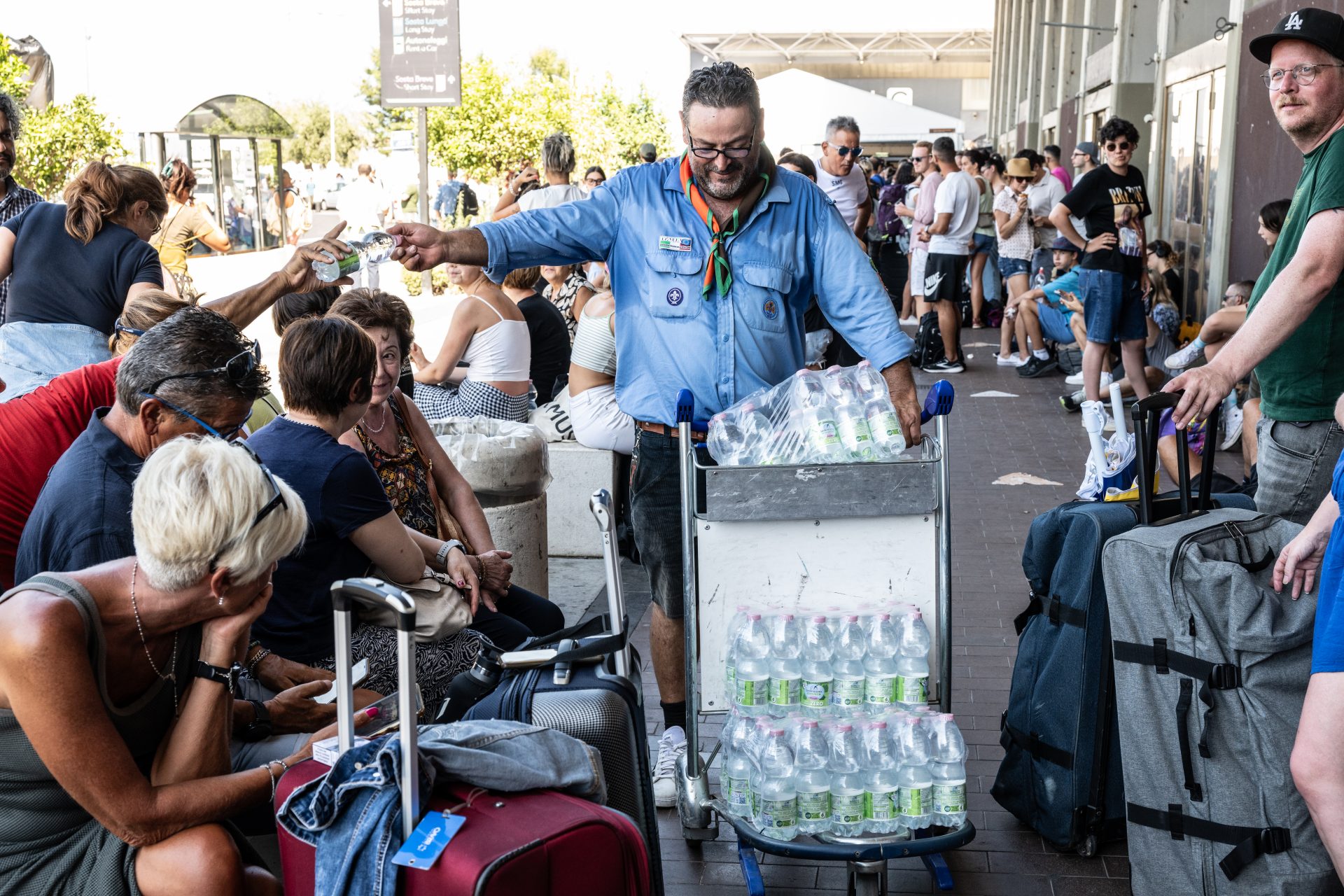 Turistas temem não ter um abastecimento adequado