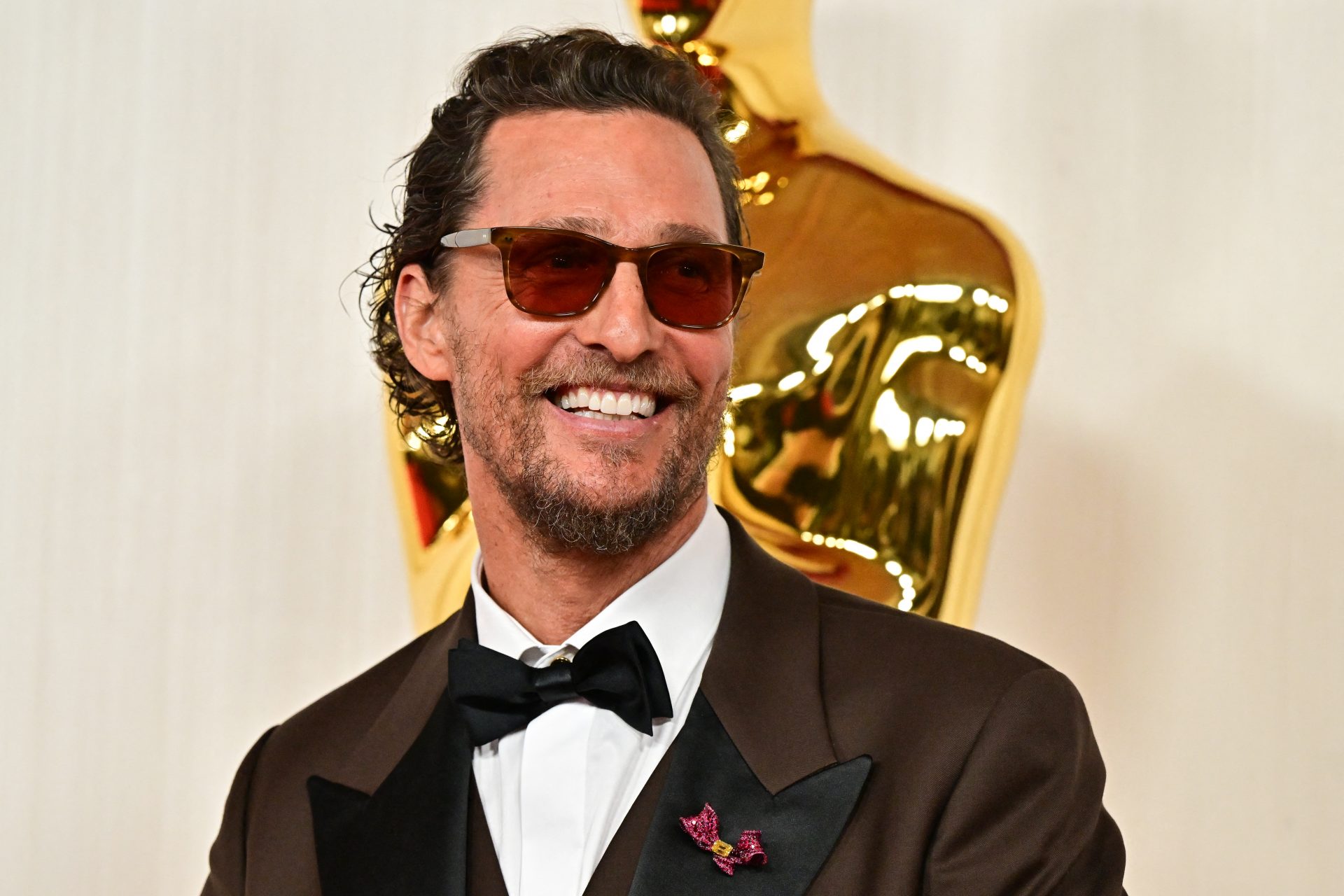 El raro accidente de Matthew McConaughey que él se ha tomado con humor