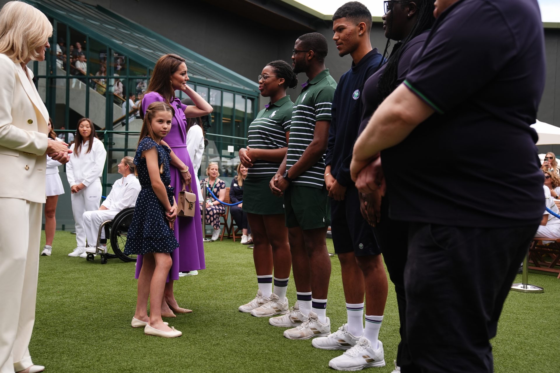 Kate Middleton is Patron of the All England Lawn Tennis & Croquet Club (AELTC)