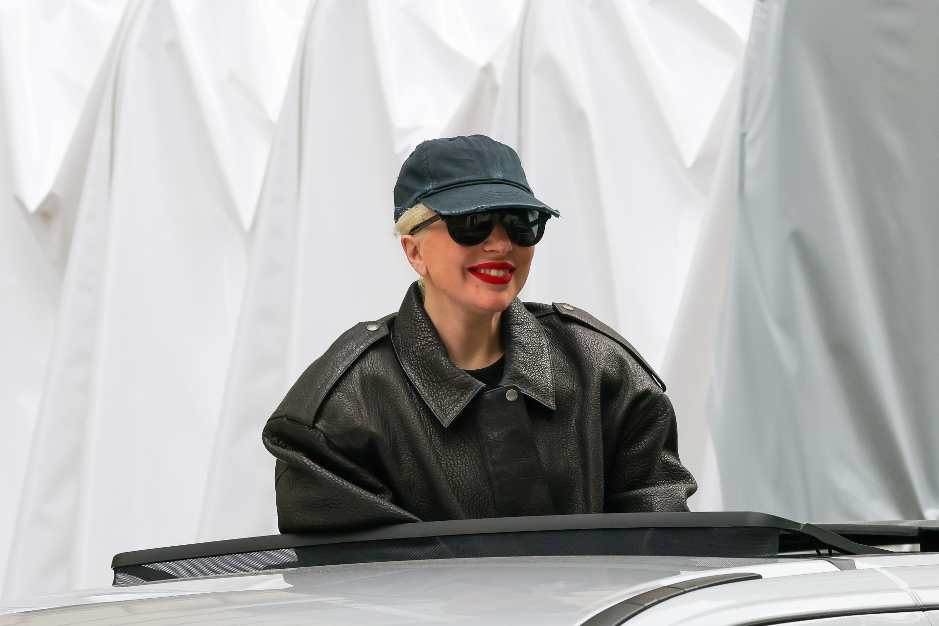 Lady Gaga spotted in Paris