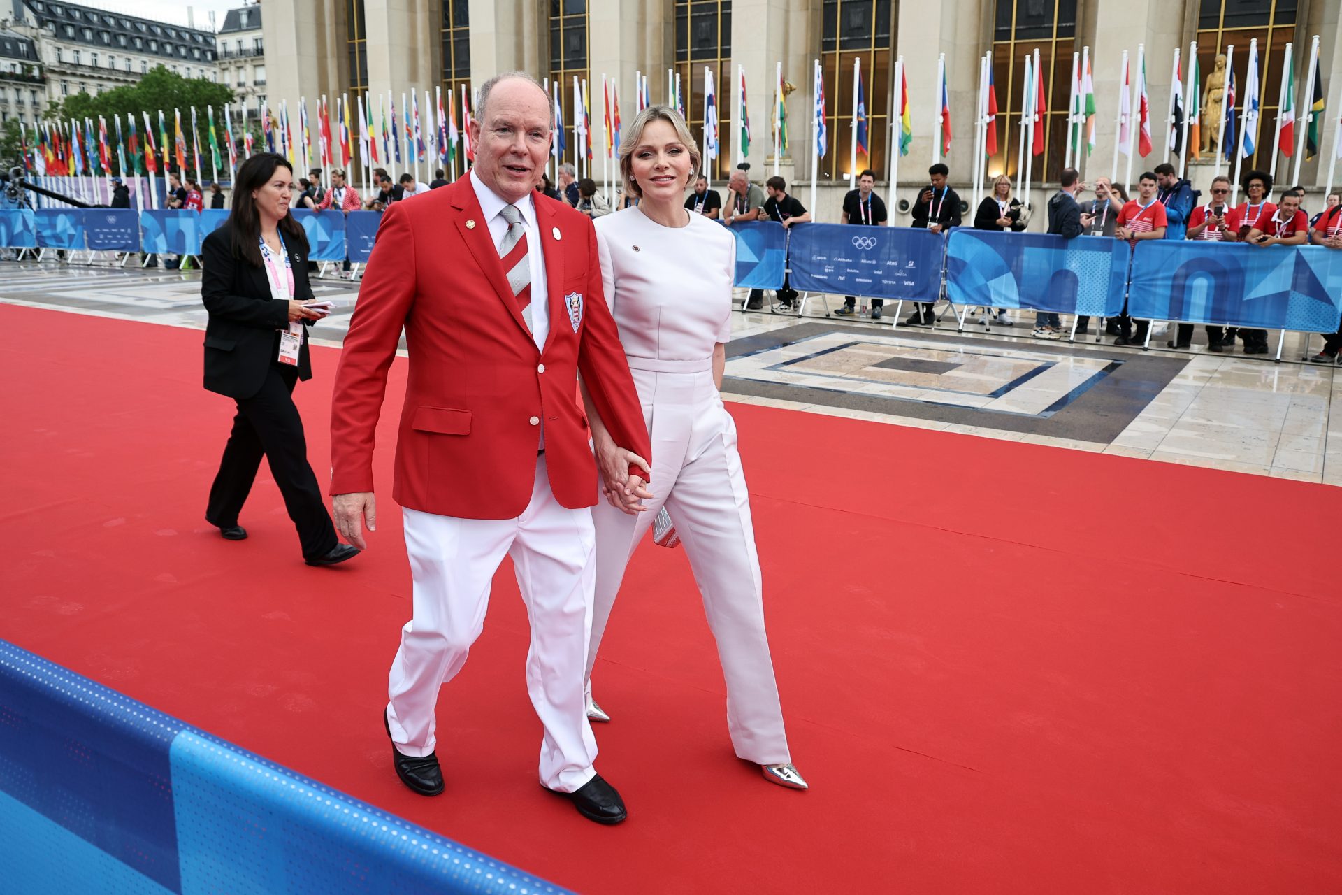 Le prince et la princesse de Monaco