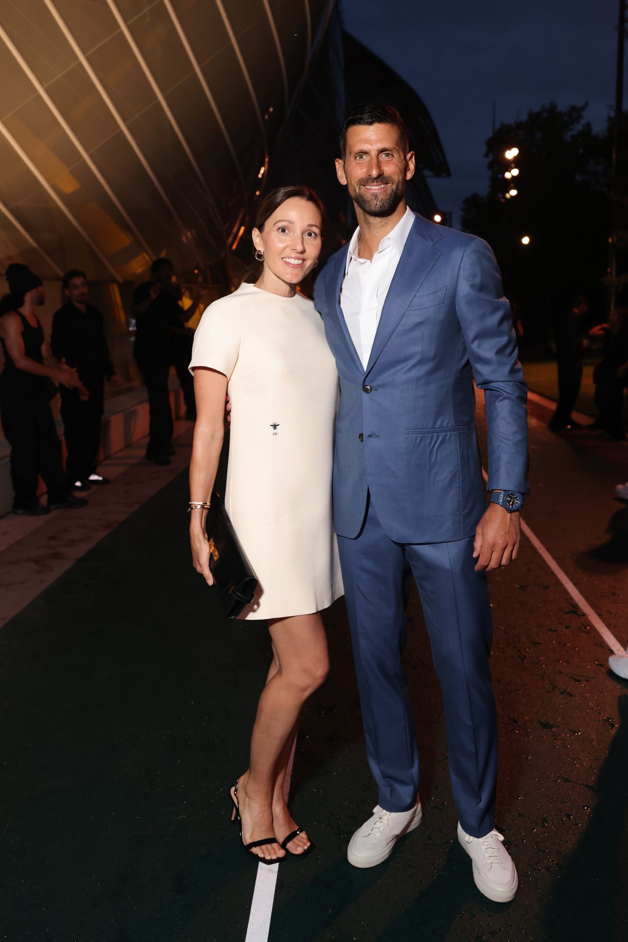 Novak Djokovic et Jelena Djokovic