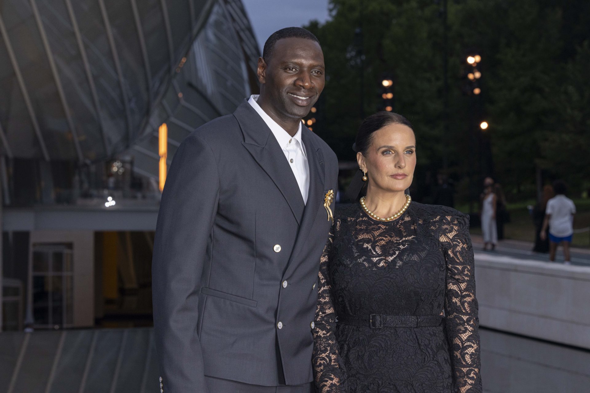 Omar Sy et Helene Sy