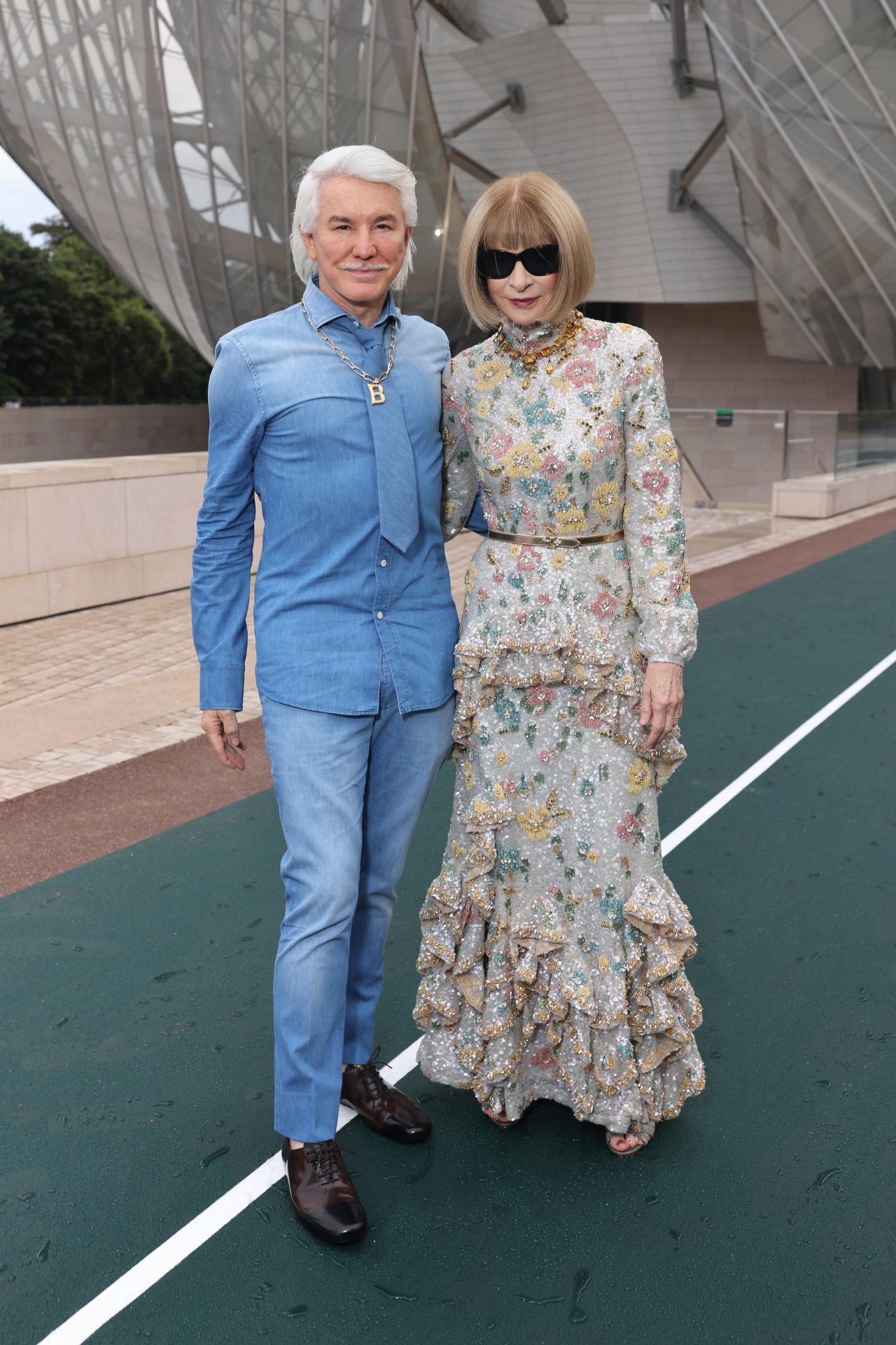 Anna Wintour et Baz Luhrmann