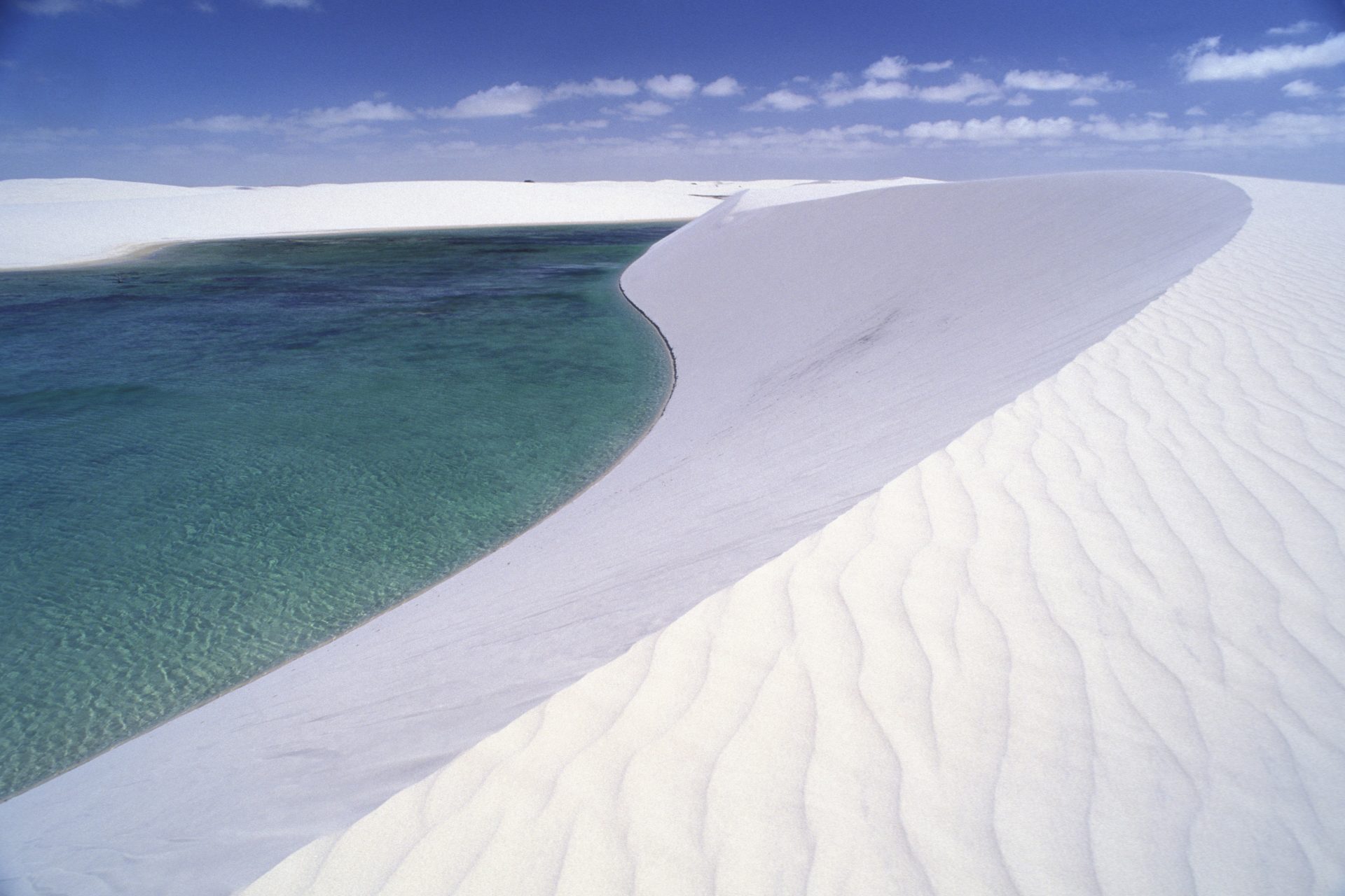 El Parque Nacional de los Lençóis Maranhenses (Brasil)