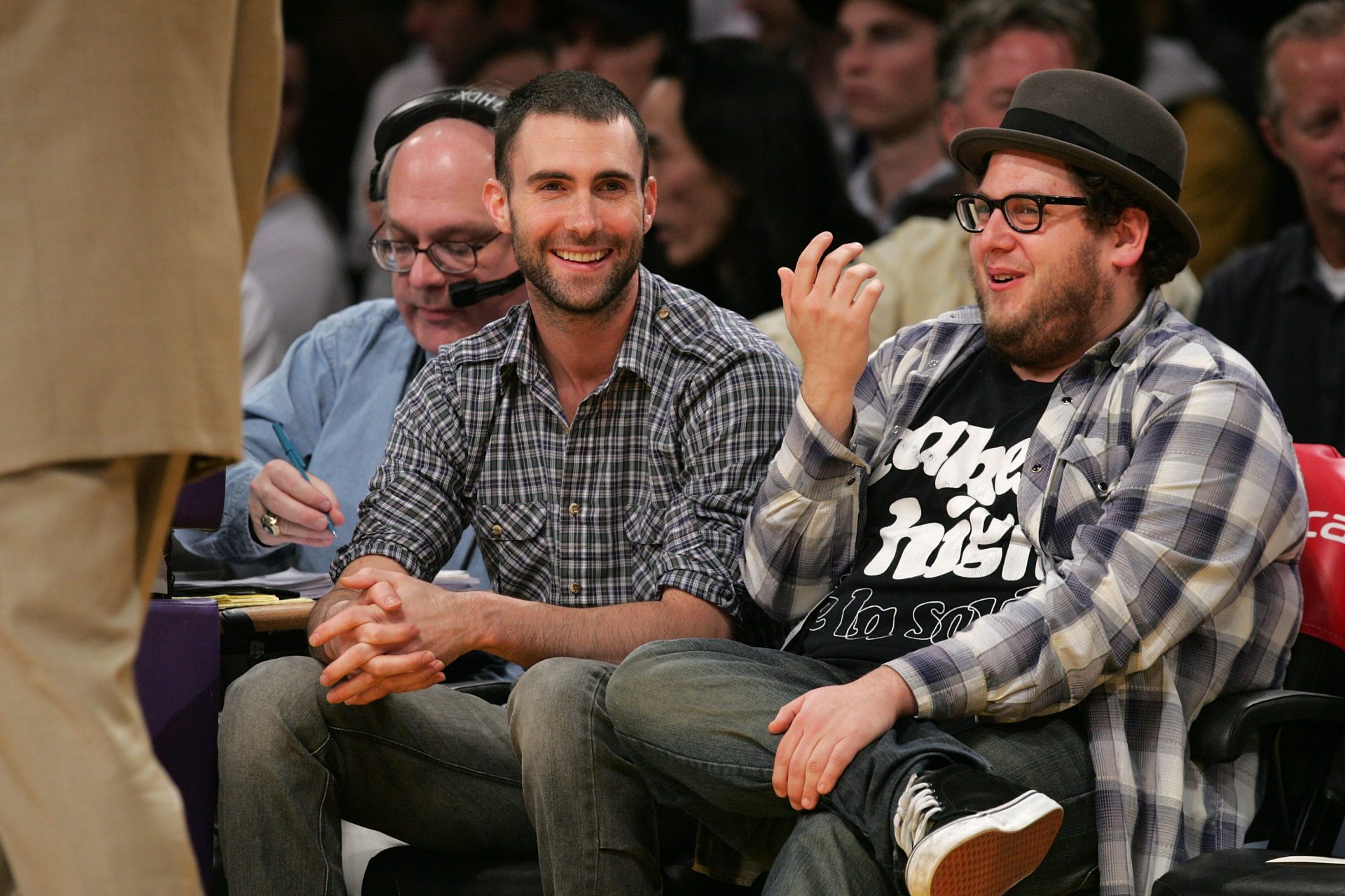 Adam Levine y Jonah Hill