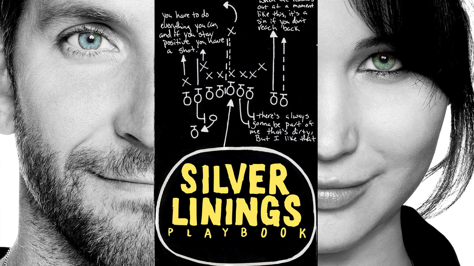 “Silver Linings Playbook” (“El lado bueno de las cosas” en España / “El lado luminoso de la vida” en Hispanoamérica)