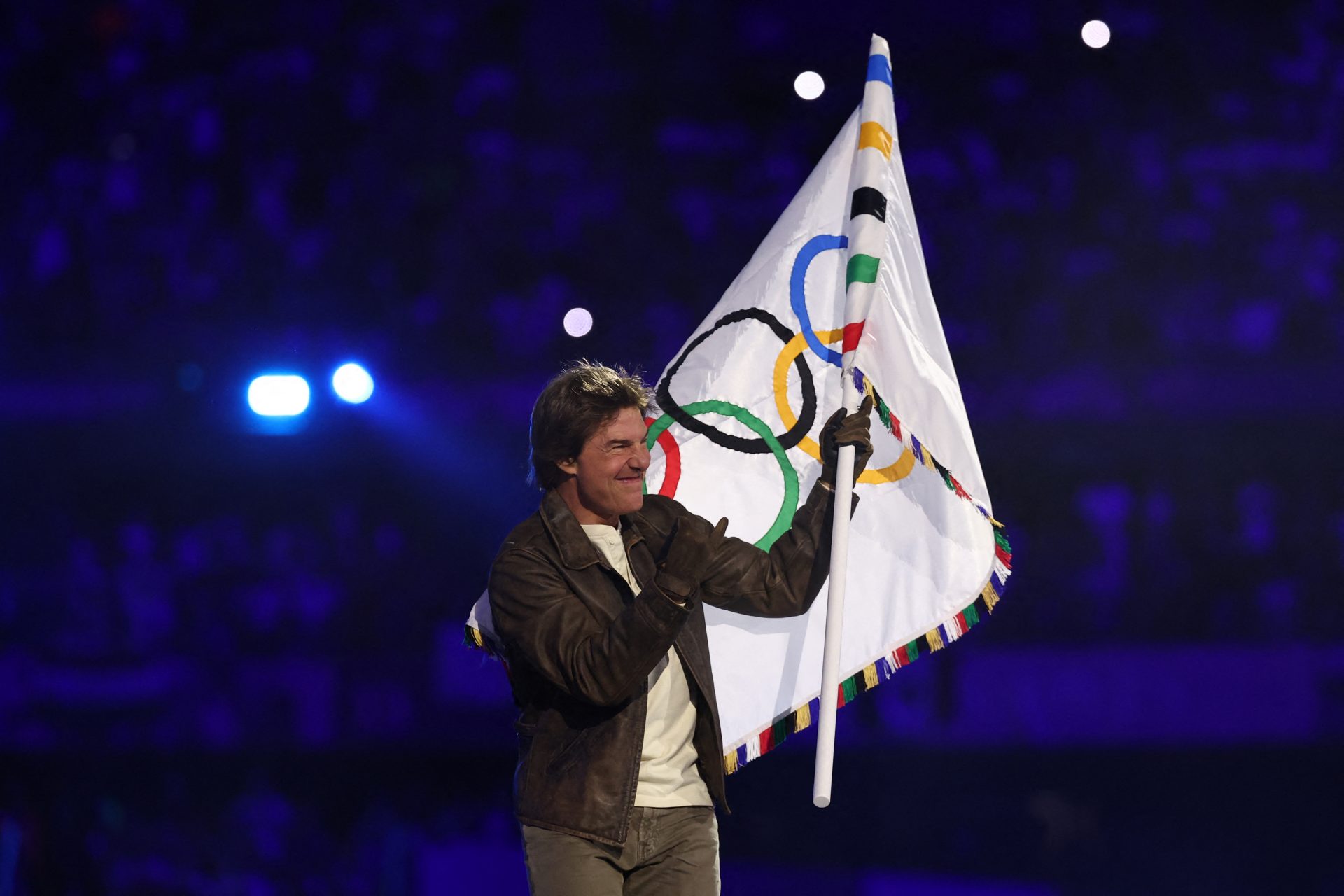 Stars at the Paris Olympics closing ceremony