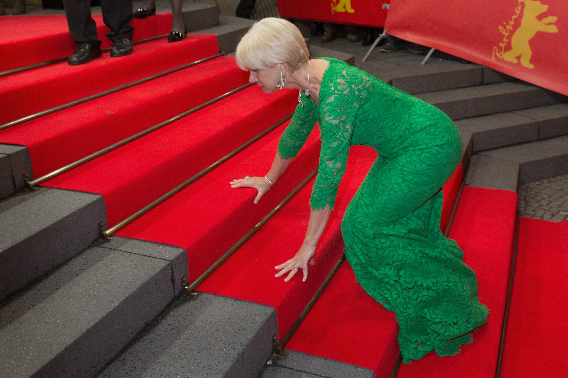 Le tapis rouge d'Hellen Mirren