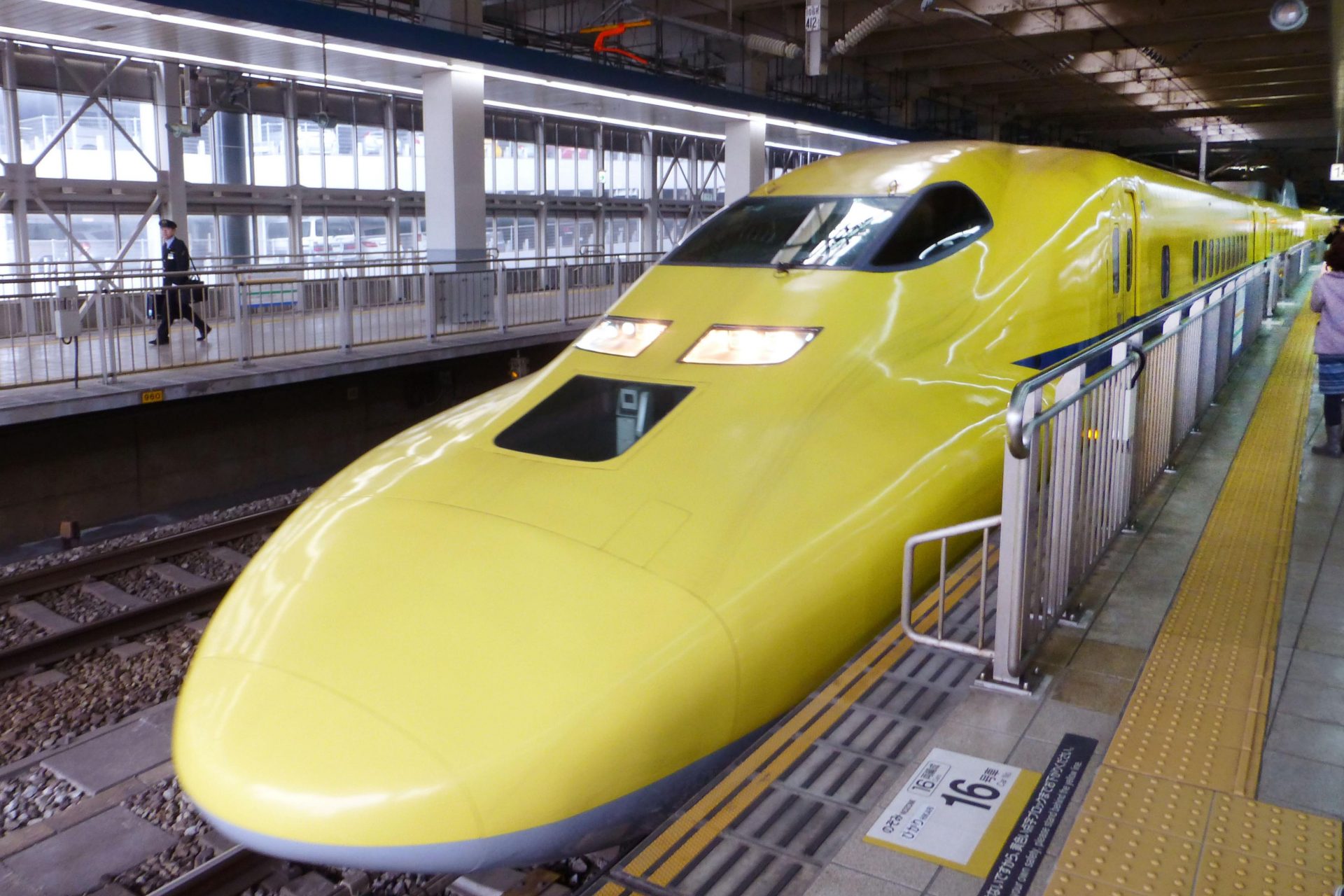 Un train spécial pour l'inspection