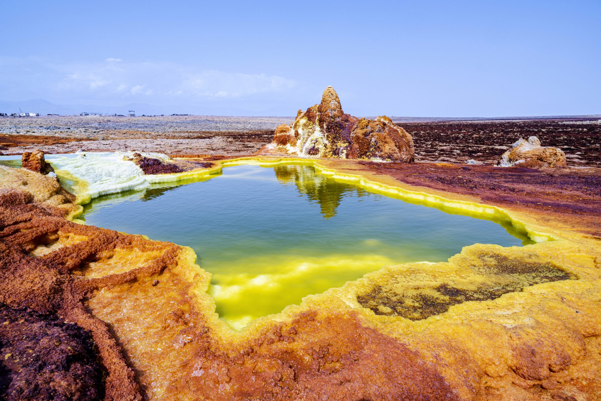 14. Dépression de Danakil, Éthiopie 