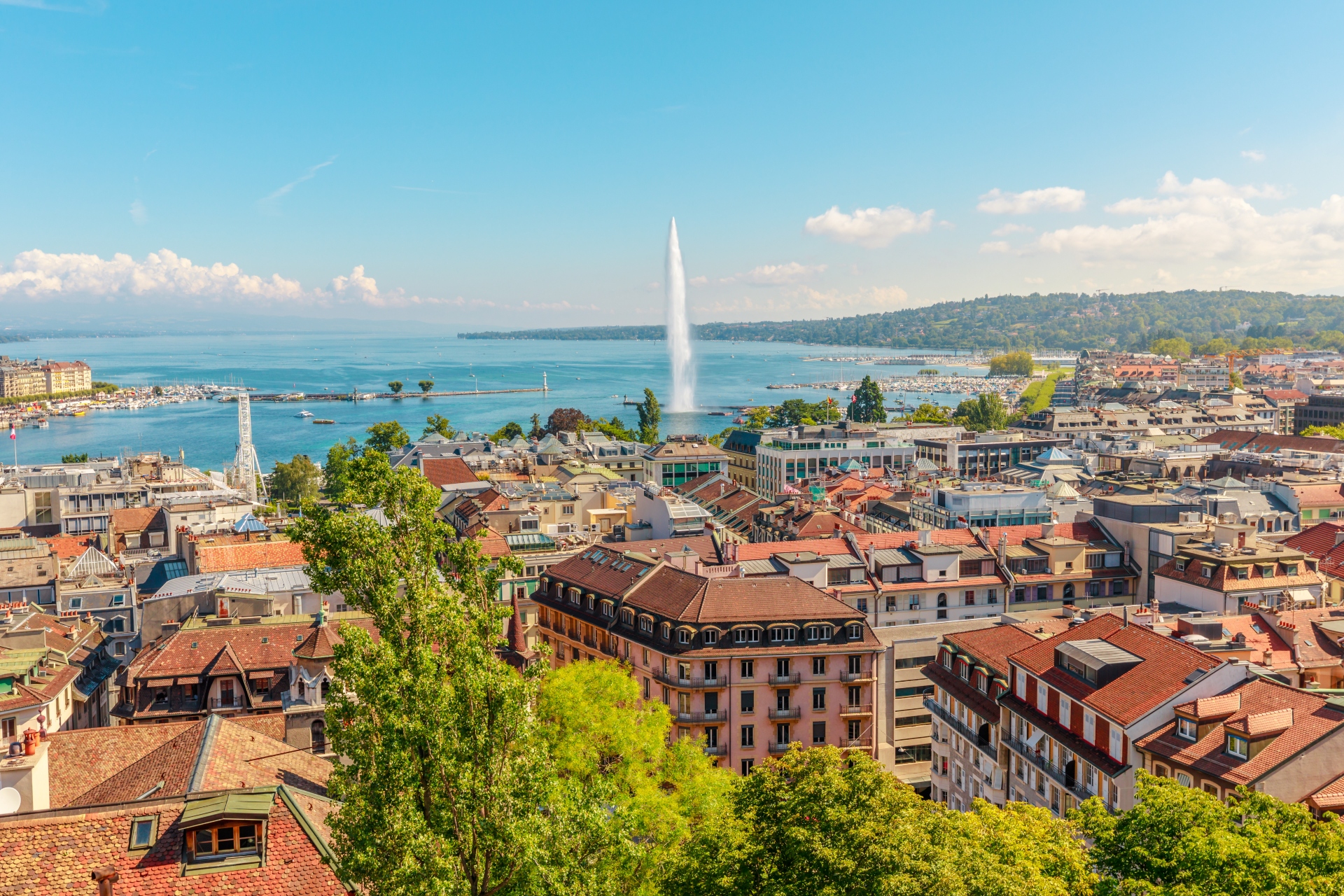 Seguidas de cerca por Ginebra (Suiza)