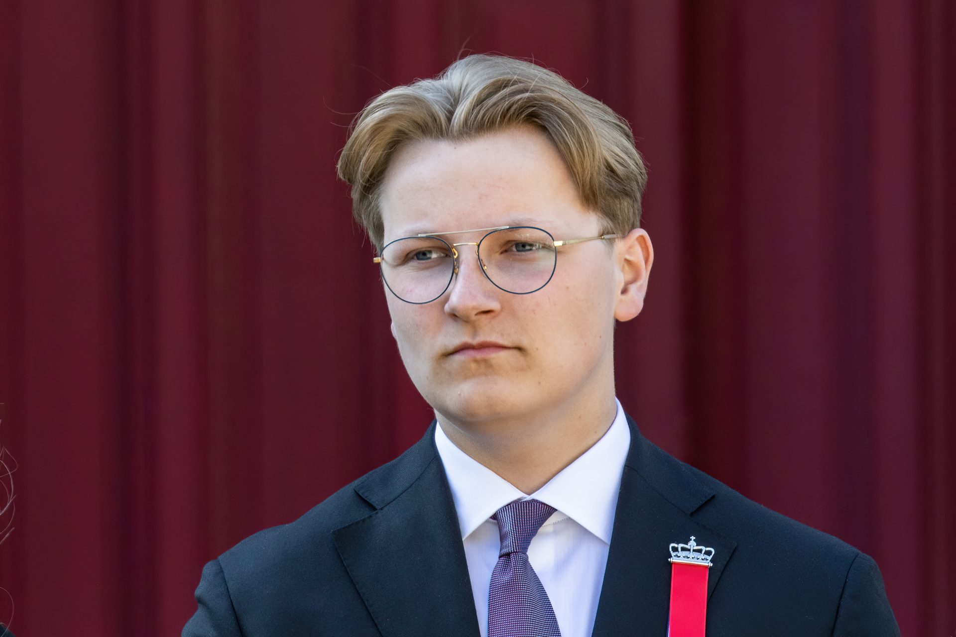 Le prince Sverre Magnus de Norvège