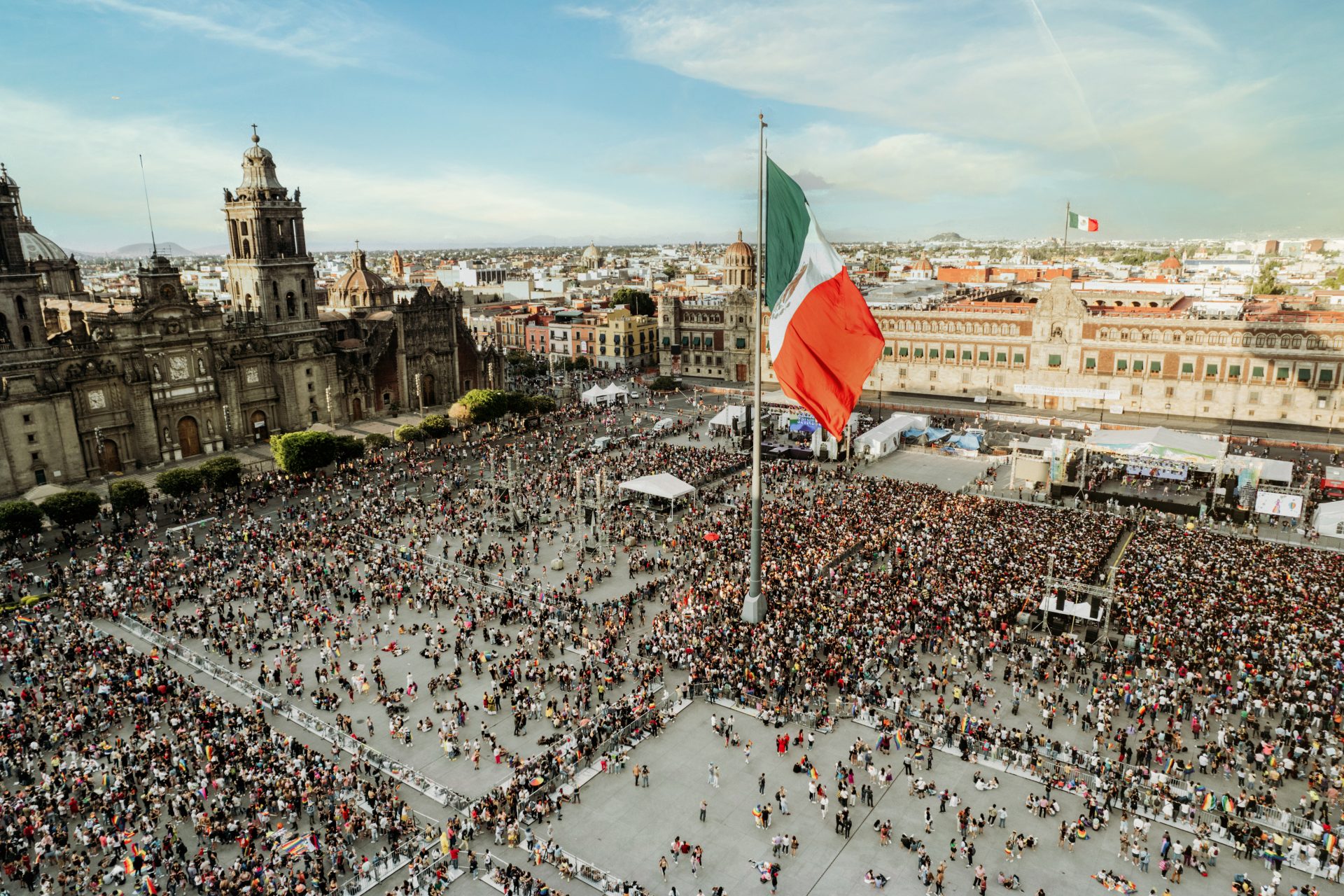 Plaza de la Constitución de Ciudad de México (México)