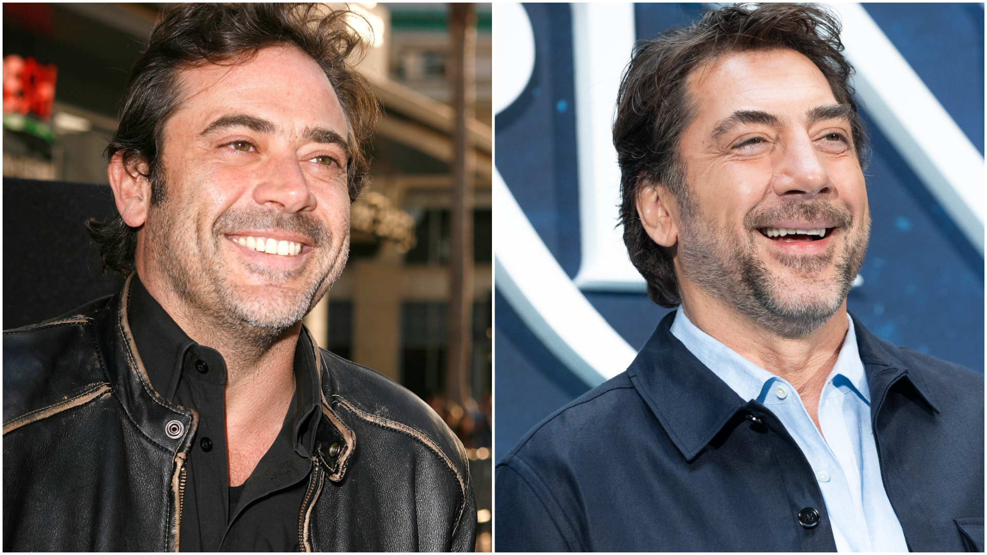 Jeffrey Dean Morgan y Javier Bardem 