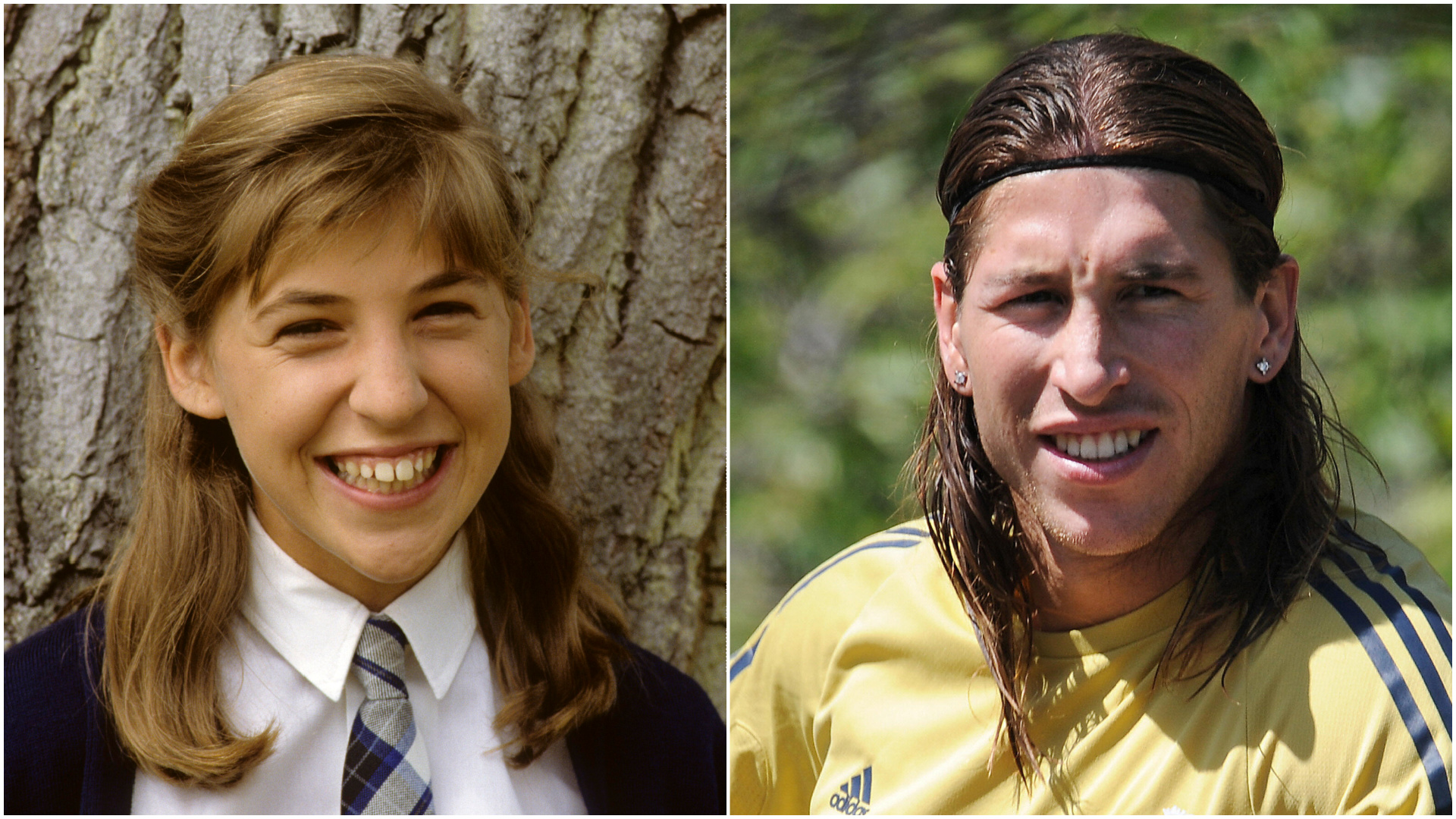 Mayim Bialik y Sergio Ramos