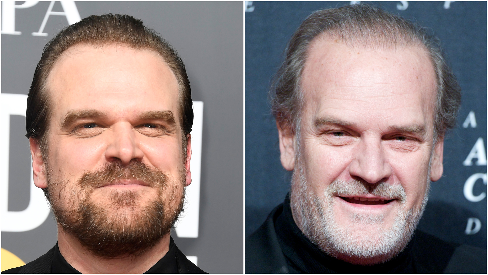 David Harbour y Lluís Homar 