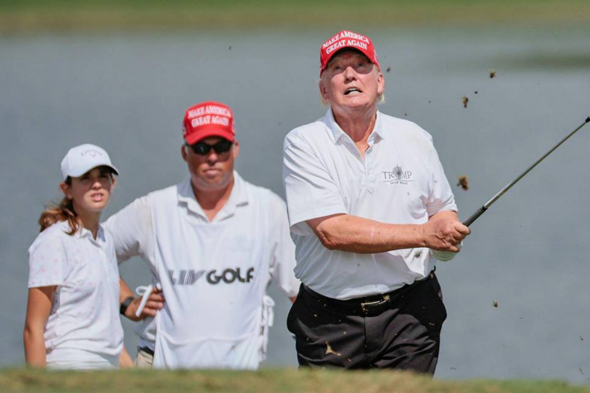 Donald Trump's way to unwind 