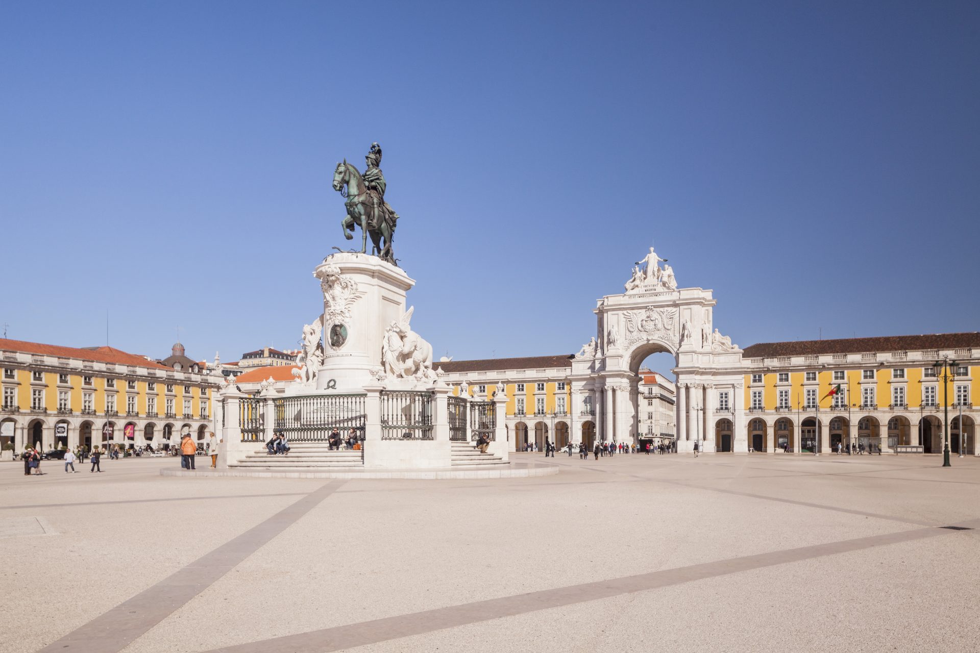 Plaza del Comercio de Lisboa (Portugal)