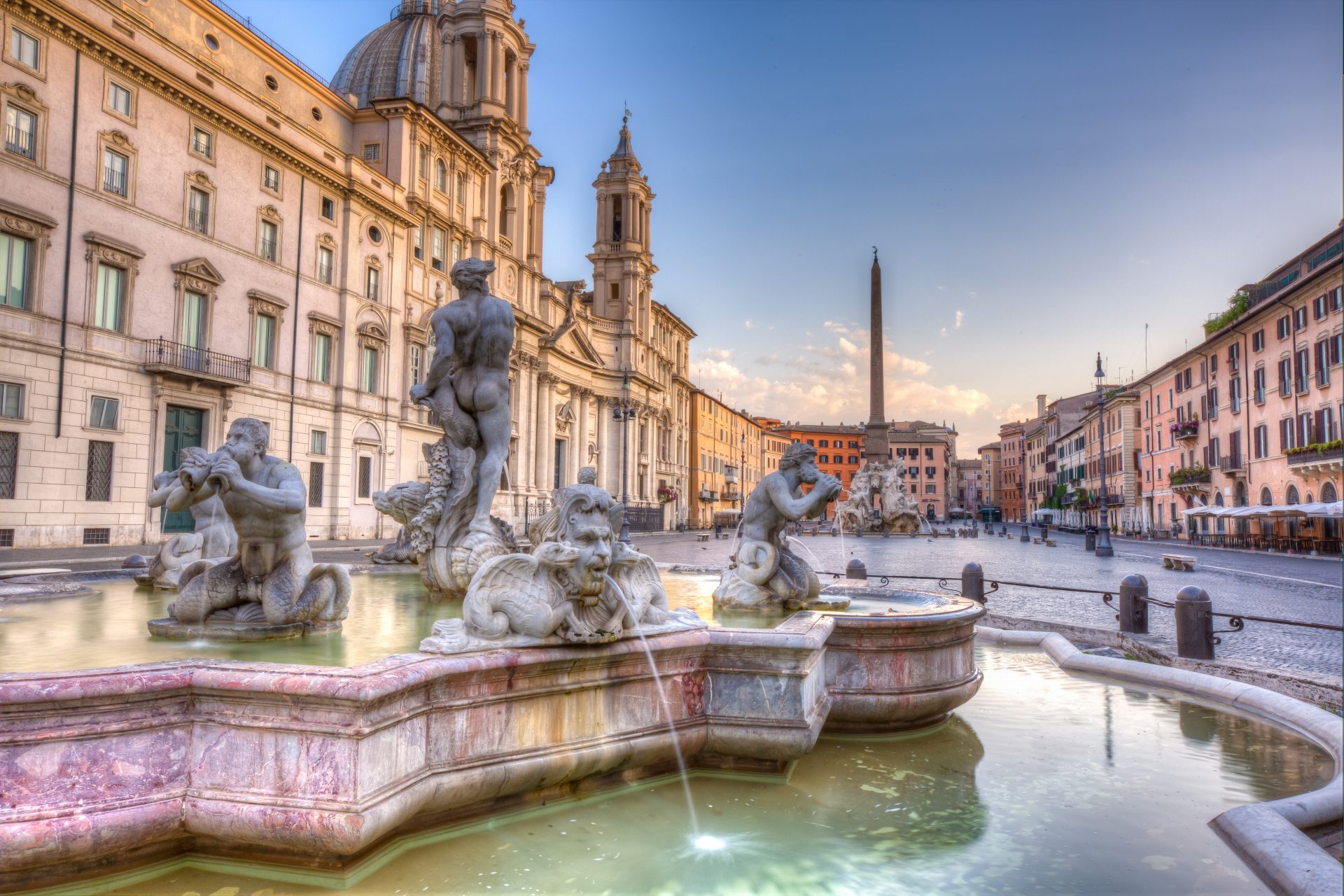 Plaza Navona de Roma (Italia)