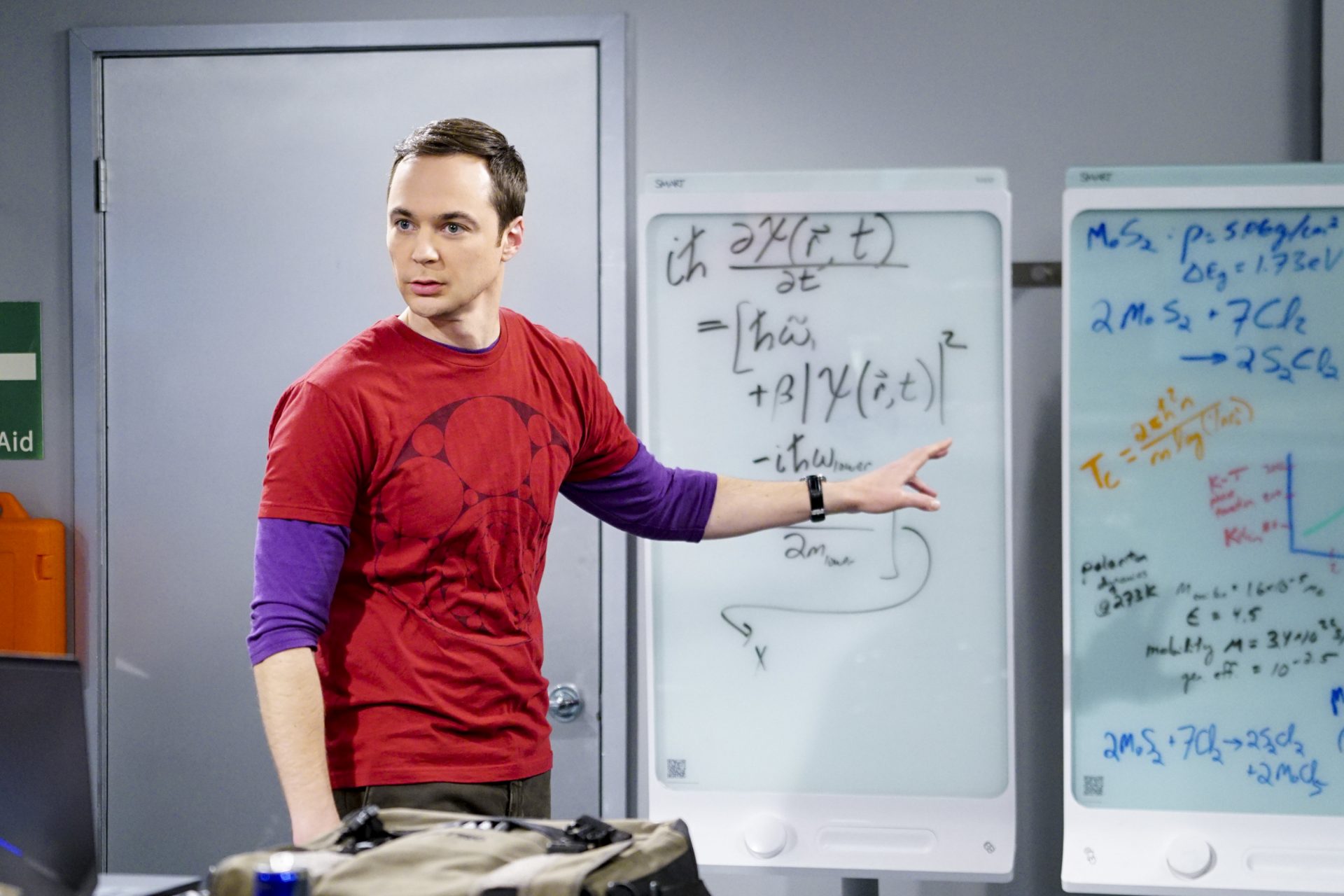 Jim Parsons como Sheldon Cooper