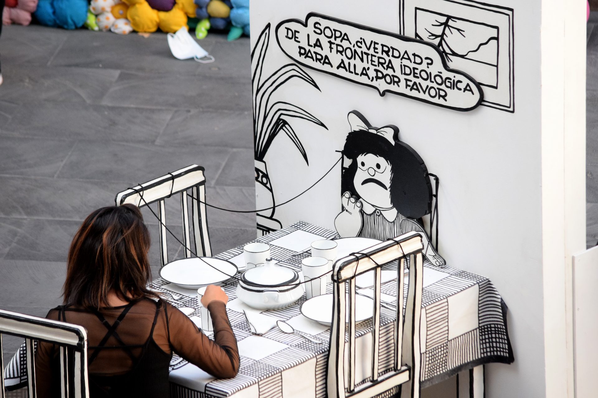 Mafalda e o seu amor e ódio pela sopa