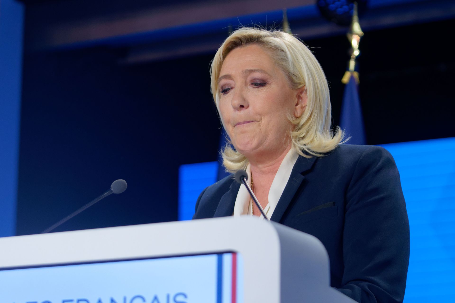 Marine Le Pen était en déplacement à Mayotte