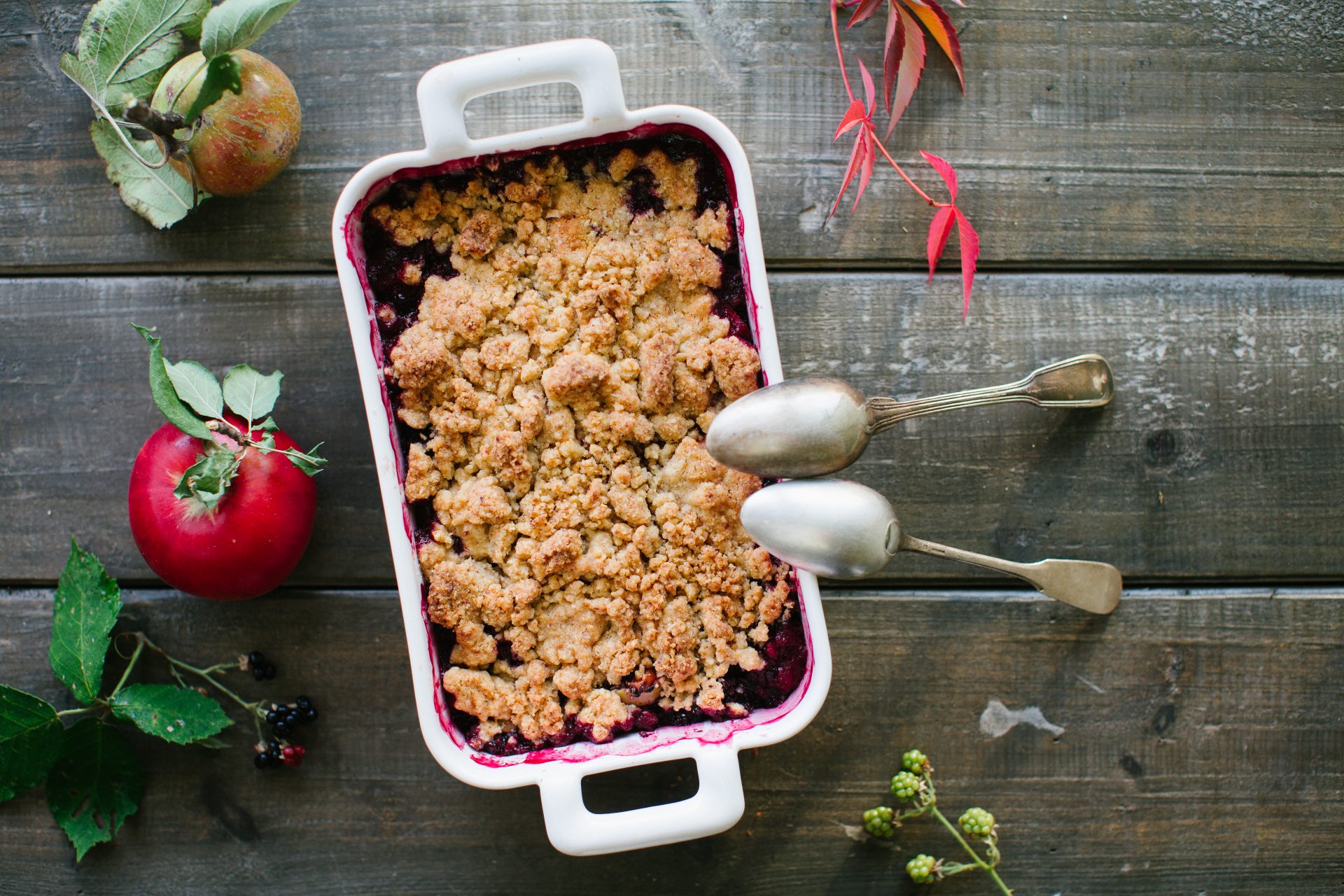 Crumble aux pommes