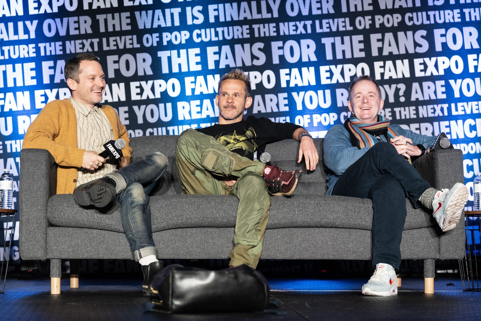 Amigos Elijah Wood y Billy Boyd