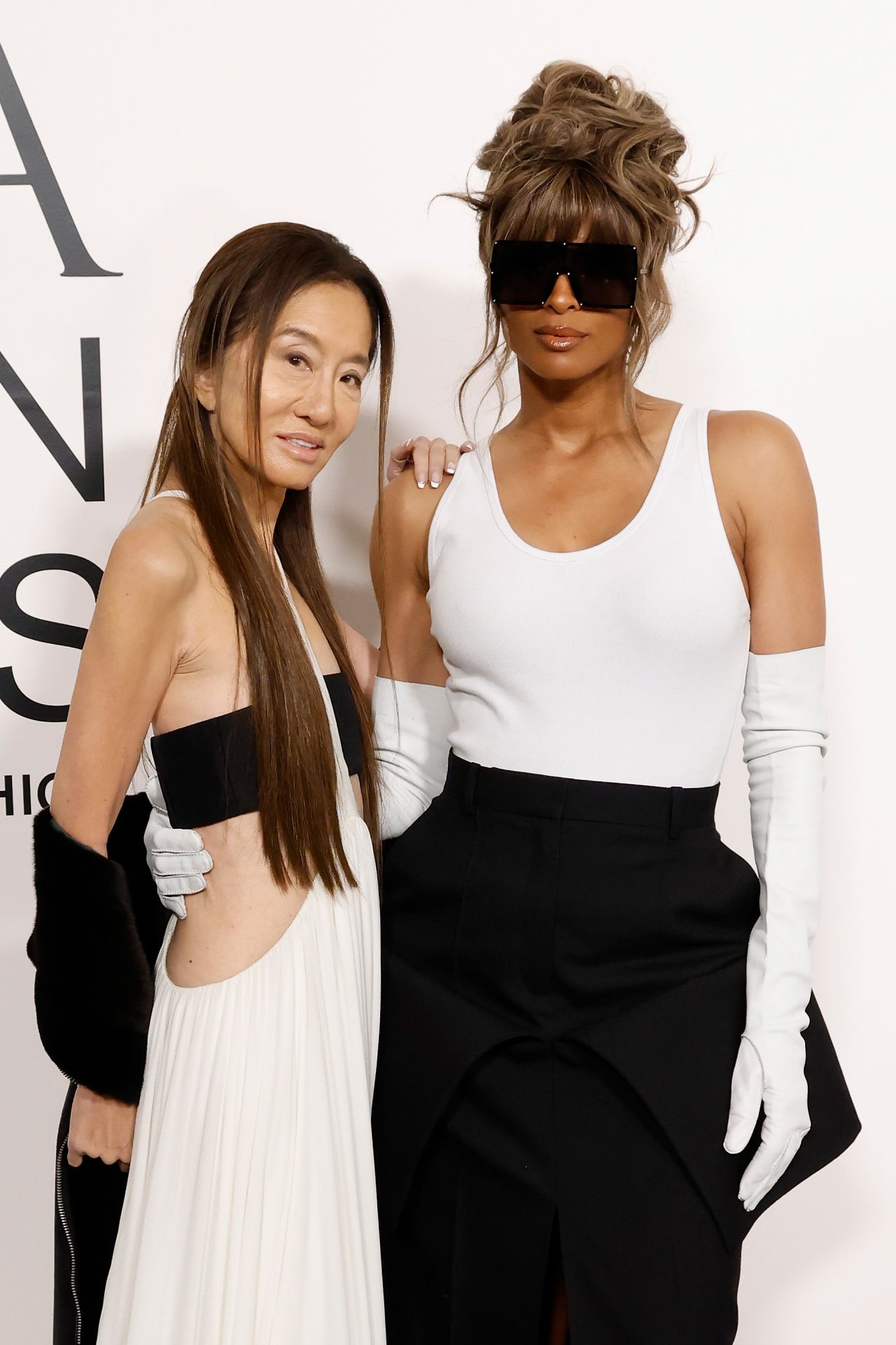 Ciara y Vera Wang 