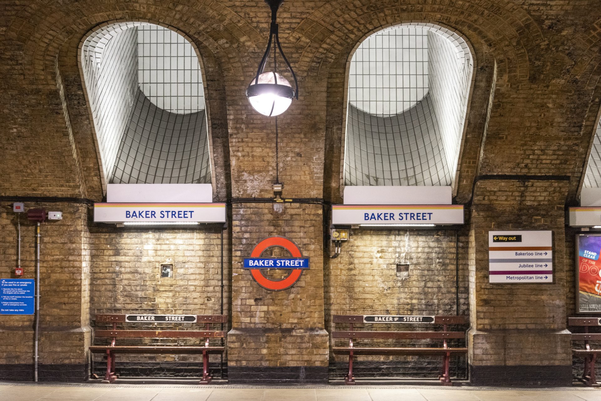 Estación de Baker Street - Londres, Reino Unido