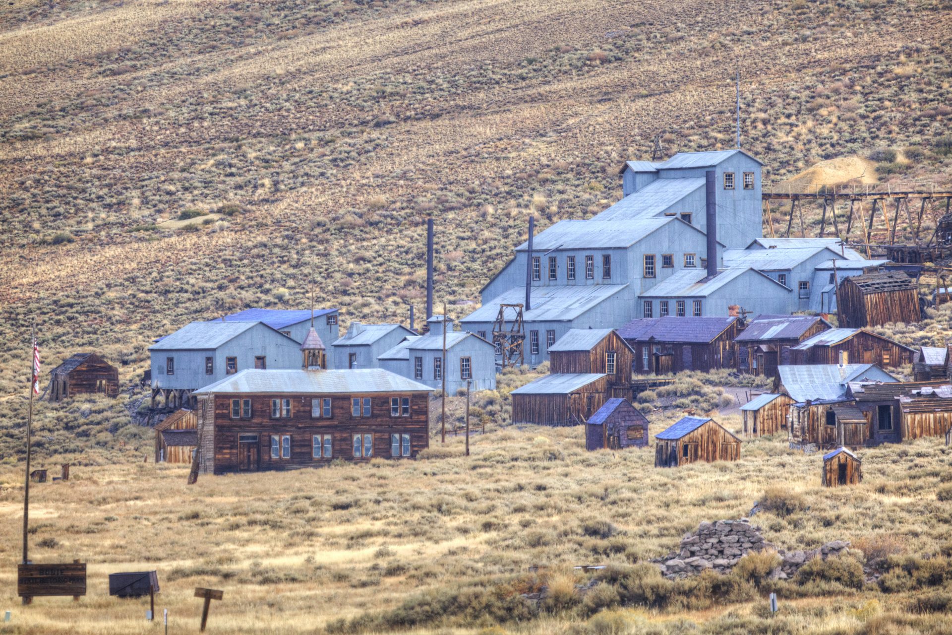 By 1915, Bodie was a ghost town