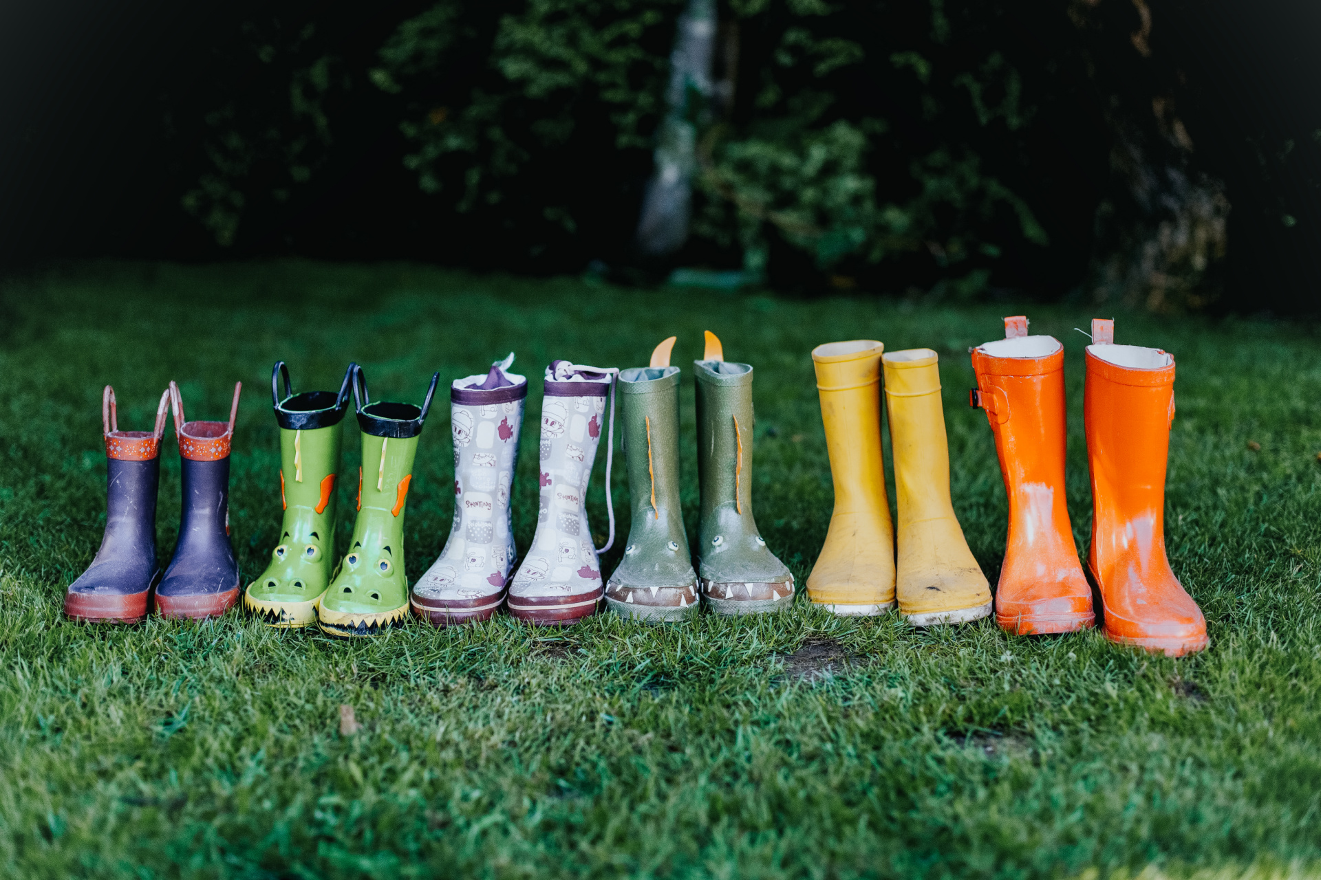 Les bottes en caoutchouc