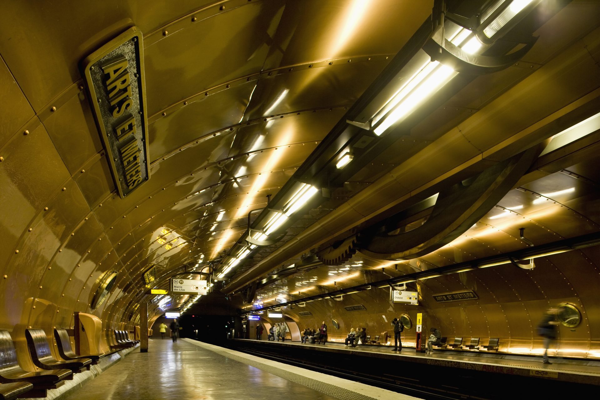 Estación Arts et Métiers - París, Francia