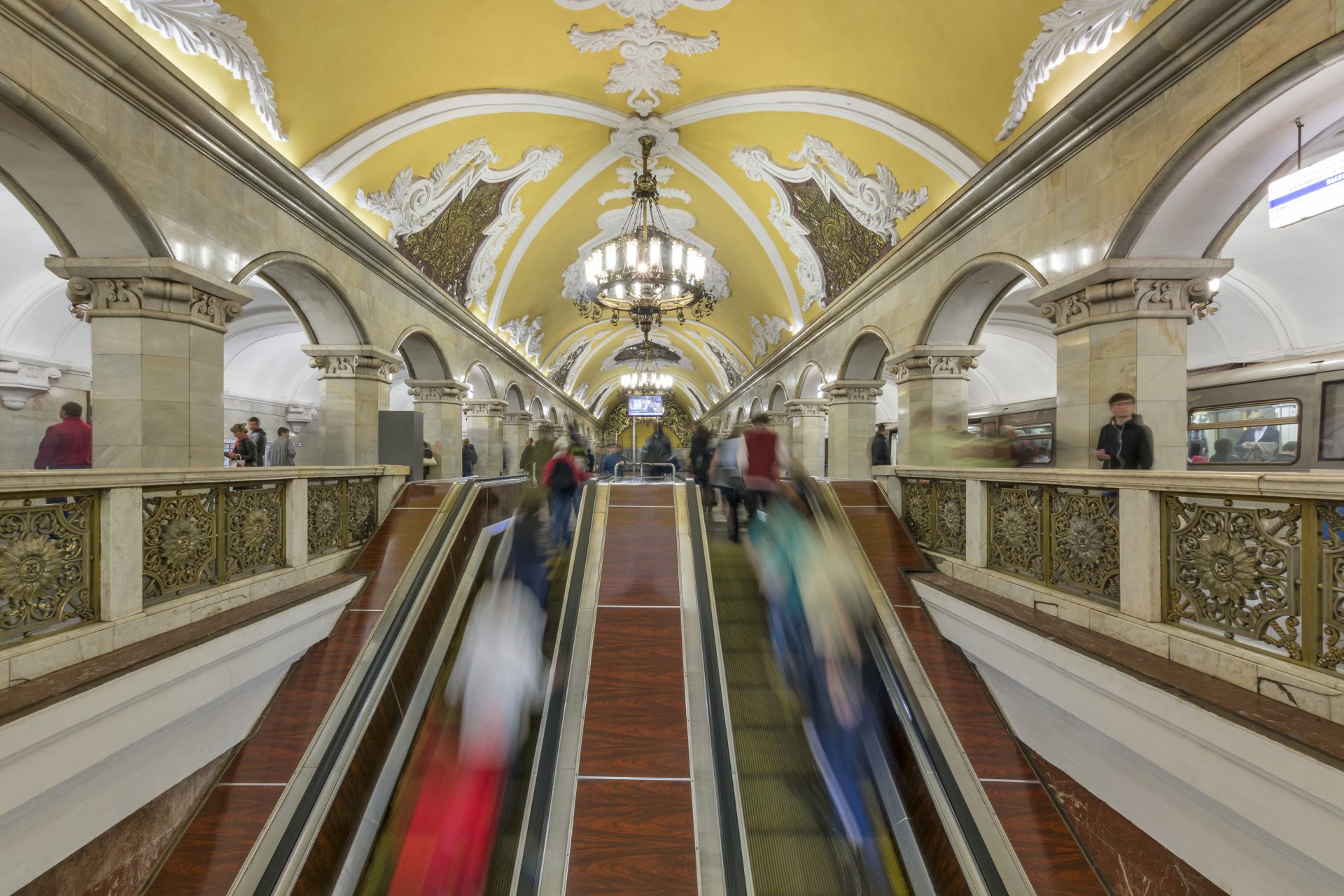 Estación Komsomólskaya - Moscú, Rusia