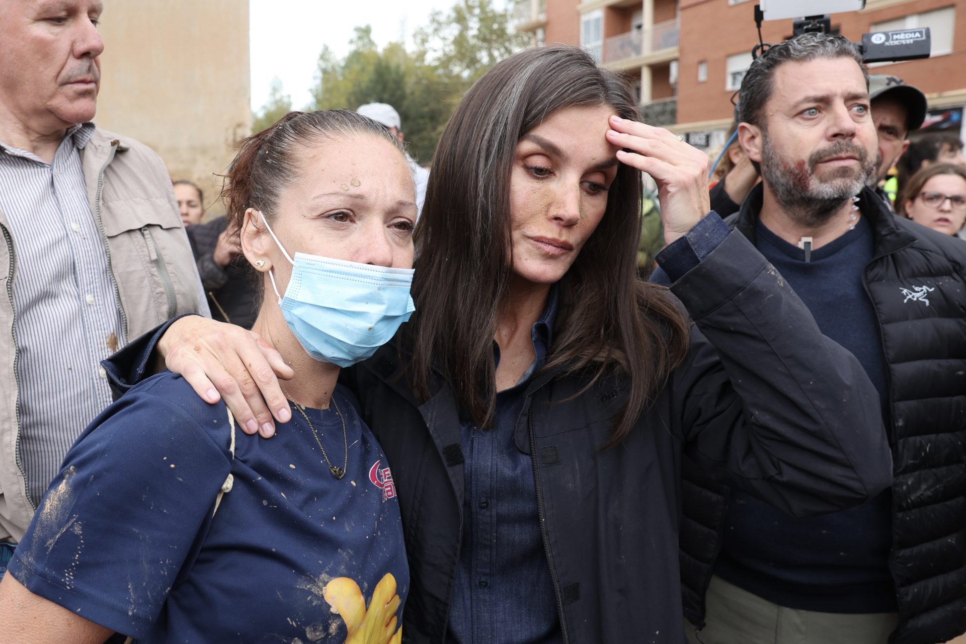 La reina Letizia no pudo contener las emociones