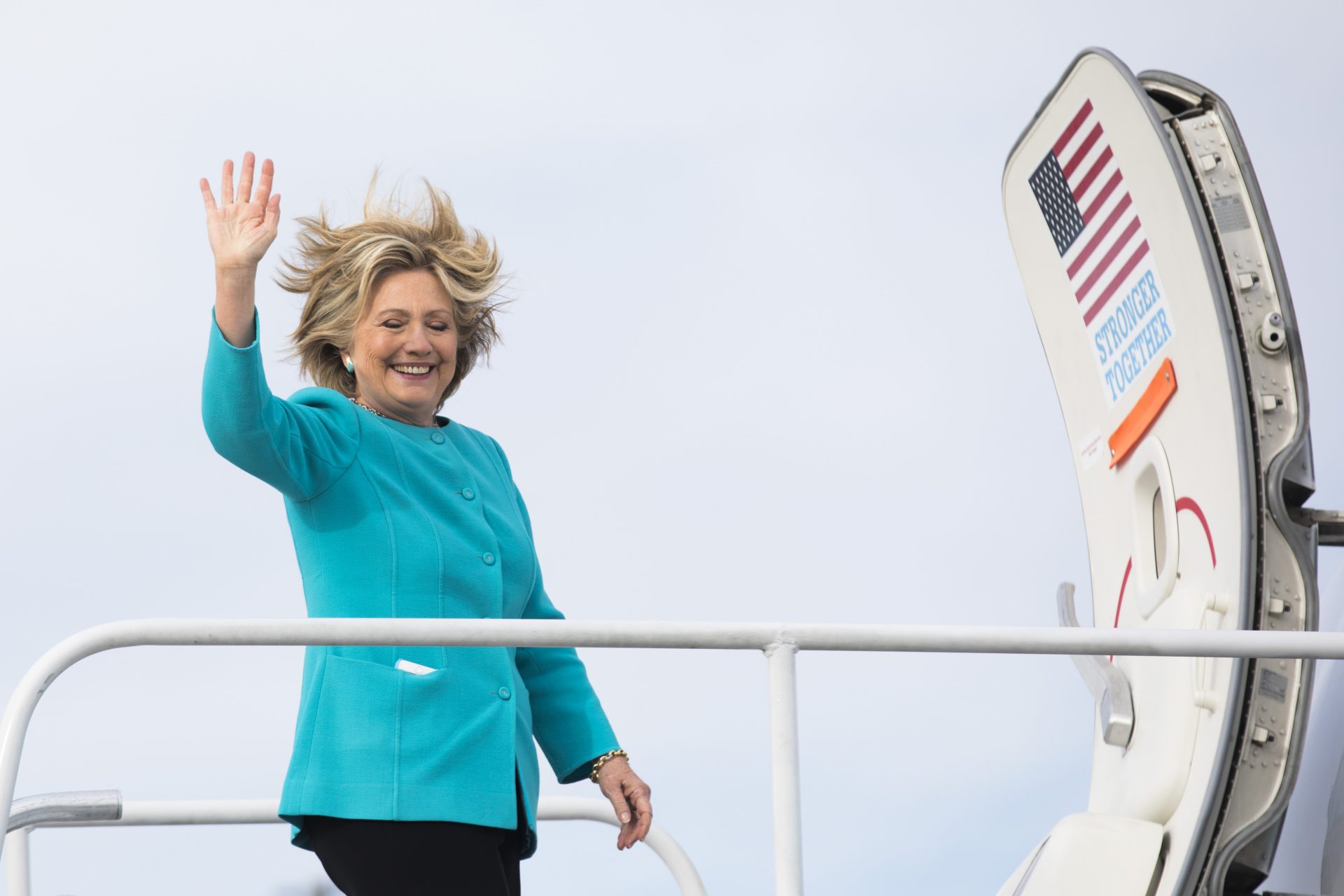 Problemi con il vento per: Hillary Clinton