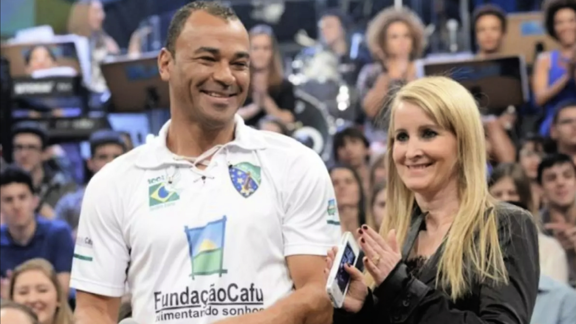 Cafu e Regina Feliciano