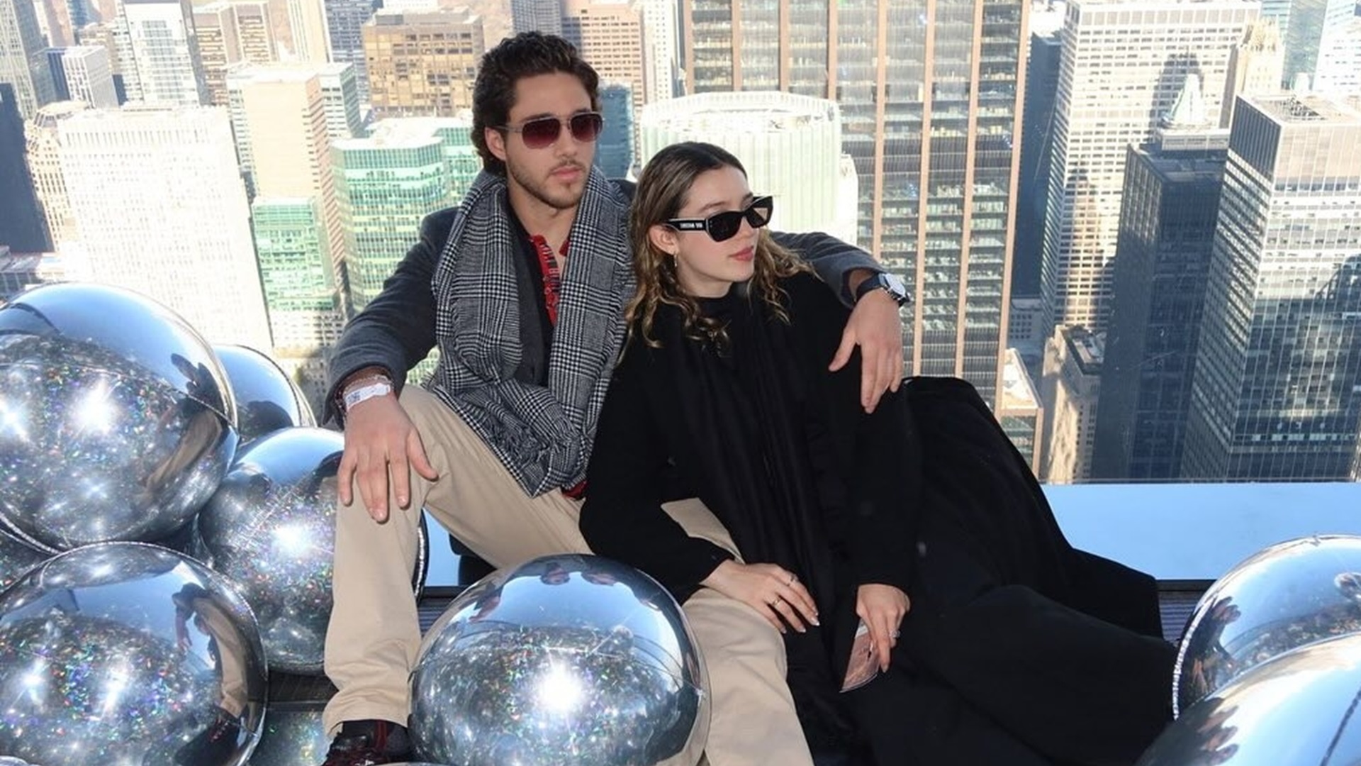 Mía Rubín y Tarik Othon derrochan amor y estilo en Nueva York